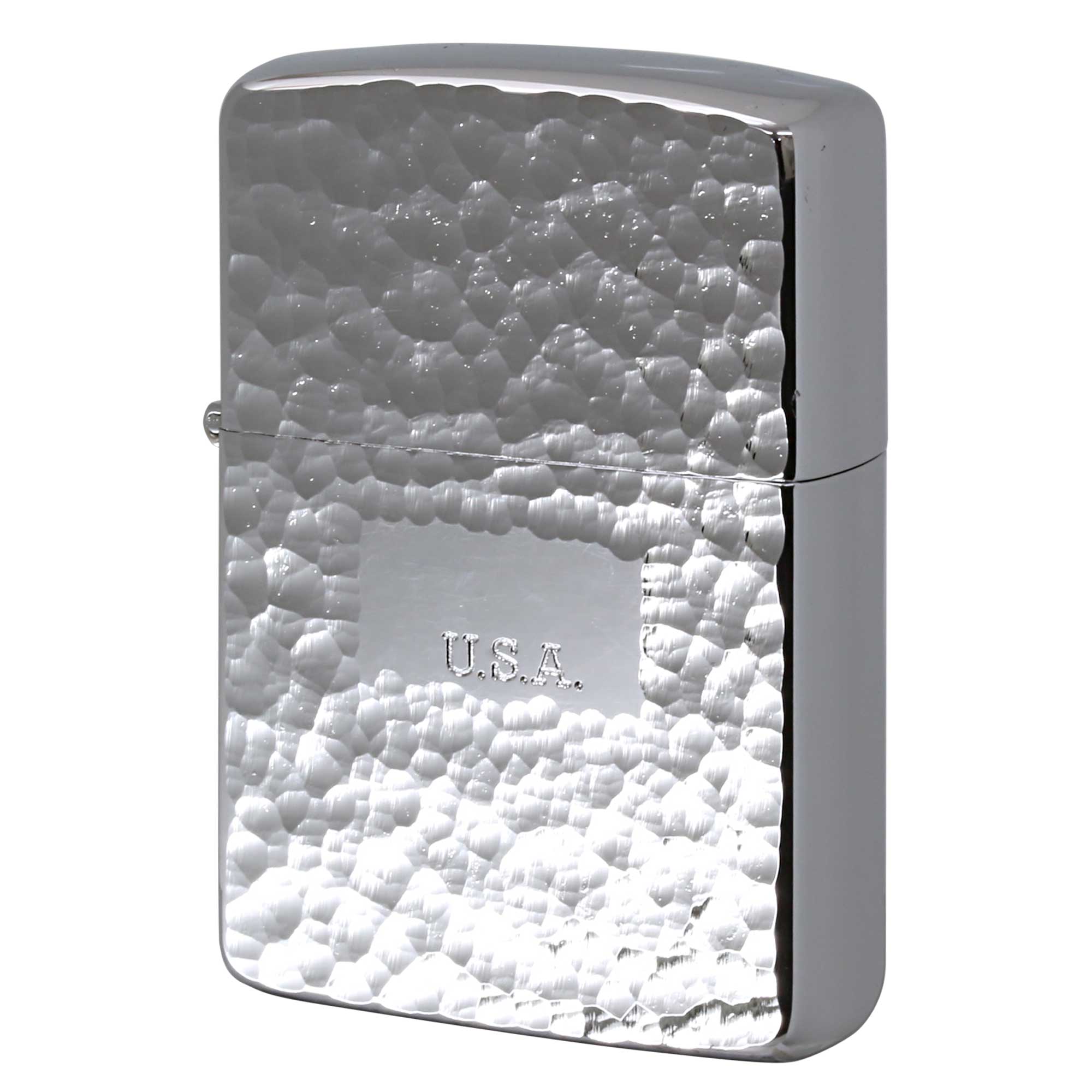 絶版/ヴィンテージ Zippo ジッポー 中古 1988年製造 ハンマートーン リューター加工 槌目  [B]使用感ありやや傷汚れあり