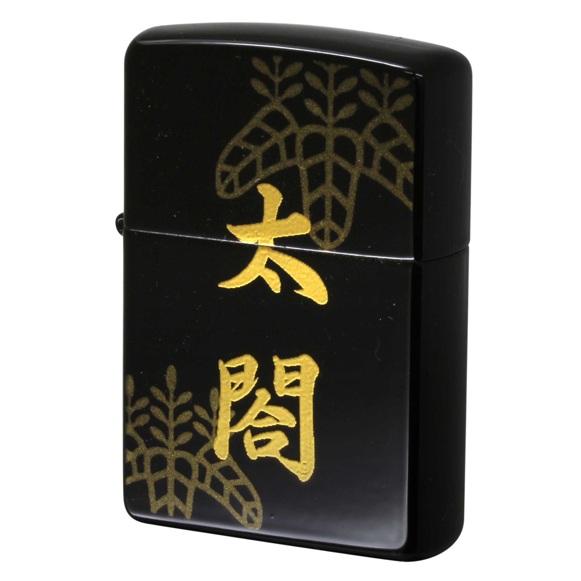 絶版/ヴィンテージ Zippo ジッポー 中古 2009年製造 本金蒔絵 豊臣秀吉 2LA-HIDEYOSHI 桐箱入り  [N]未使用・新品