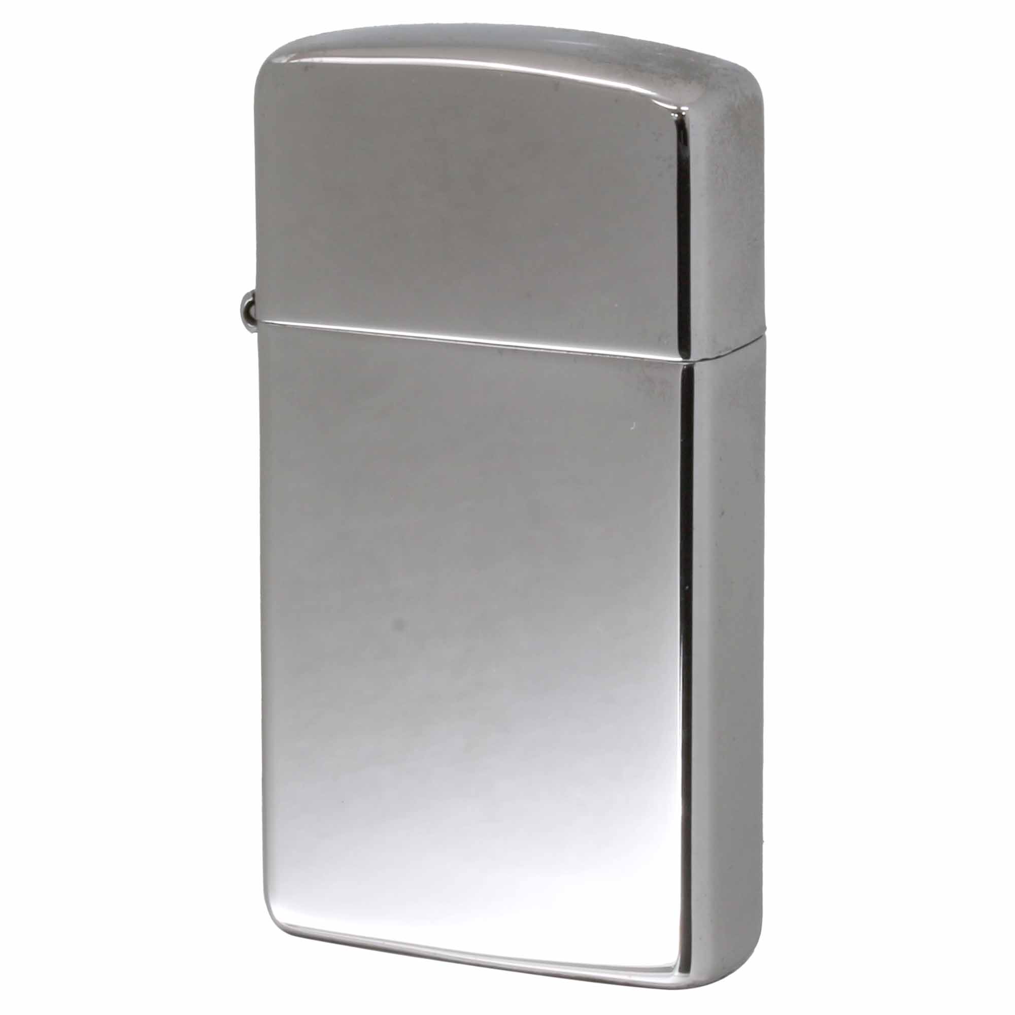 絶版/ヴィンテージ Zippo ジッポー 中古 2022年製造 ハイポリッシュクローム SLIM High Polish Chrome No.1610  [A]使用感少なく状態が良い