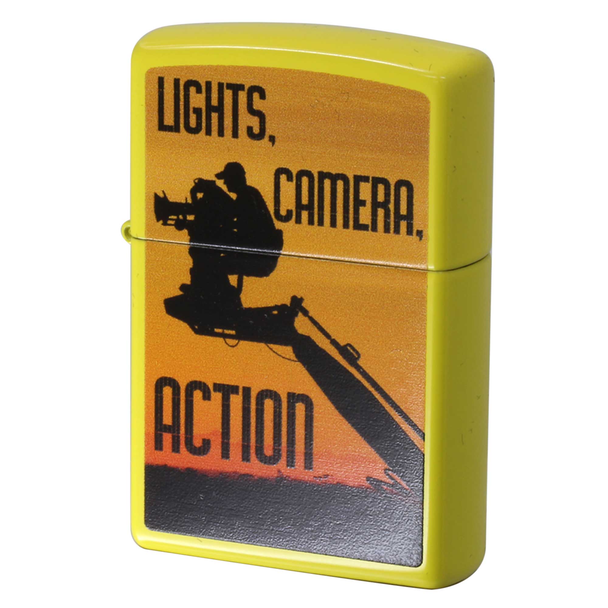 絶版/ヴィンテージ Zippo ジッポー 中古 2016年製造 24839 CAMERA MAN 37号  [N]未使用・新品