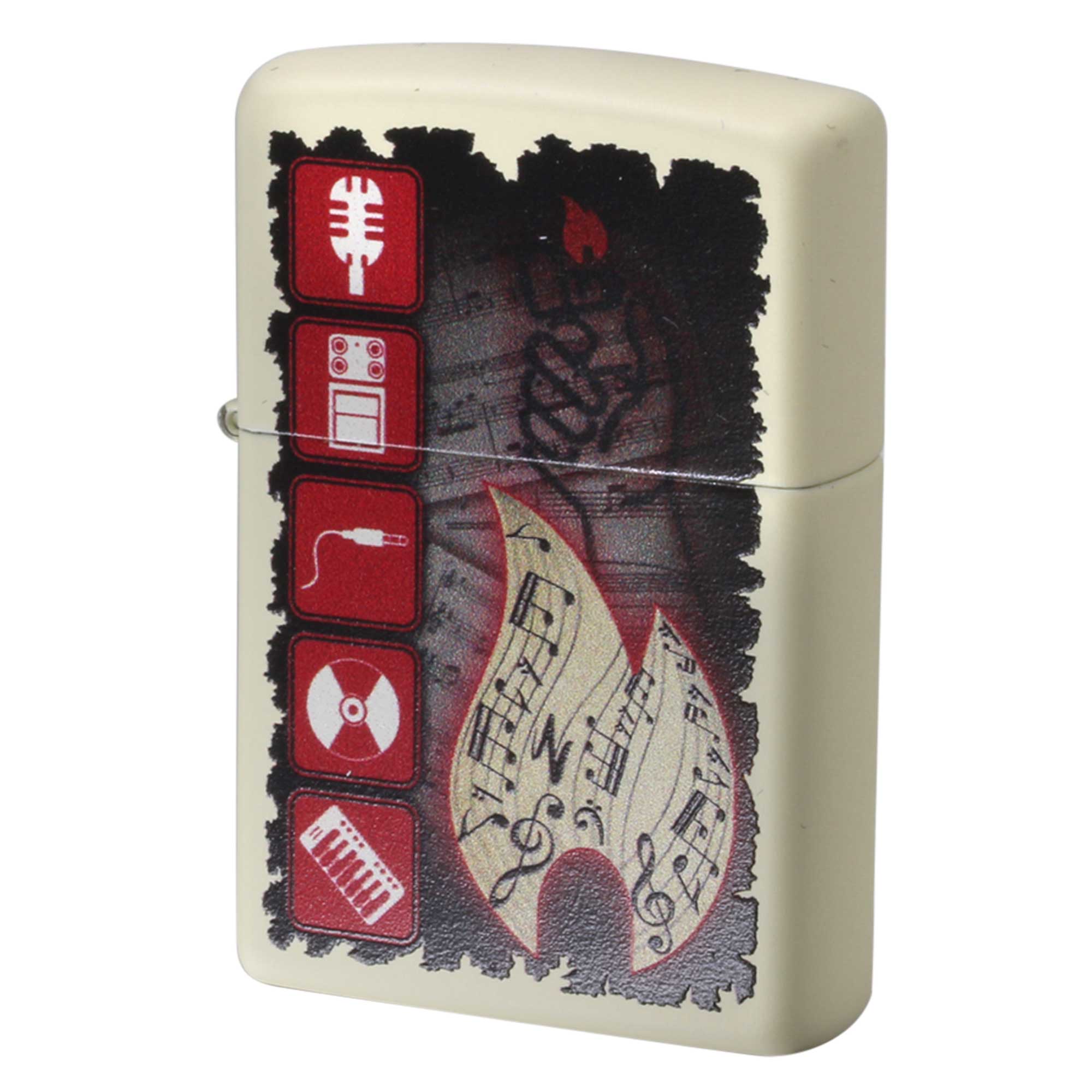 絶版/ヴィンテージ Zippo ジッポー 中古 2018年製造 216 PLANETA MUSIC 117号  [N]未使用・新品