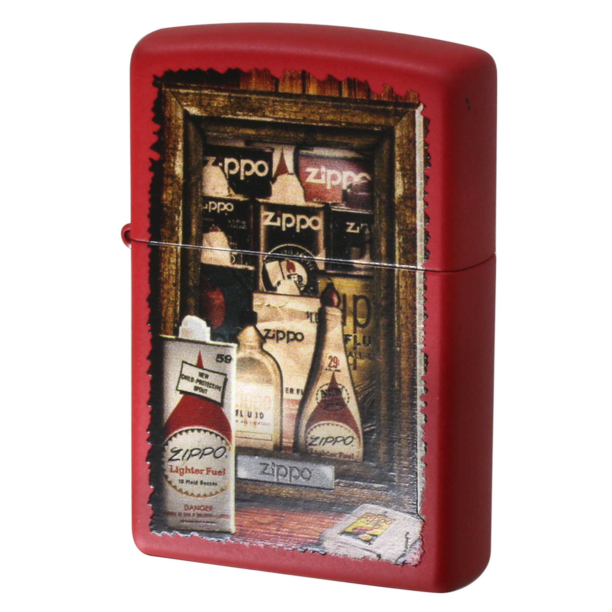 絶版/ヴィンテージ Zippo ジッポー 中古 2014年製造 233 PLANETA FUEL CANS 6号  [N]未使用・新品
