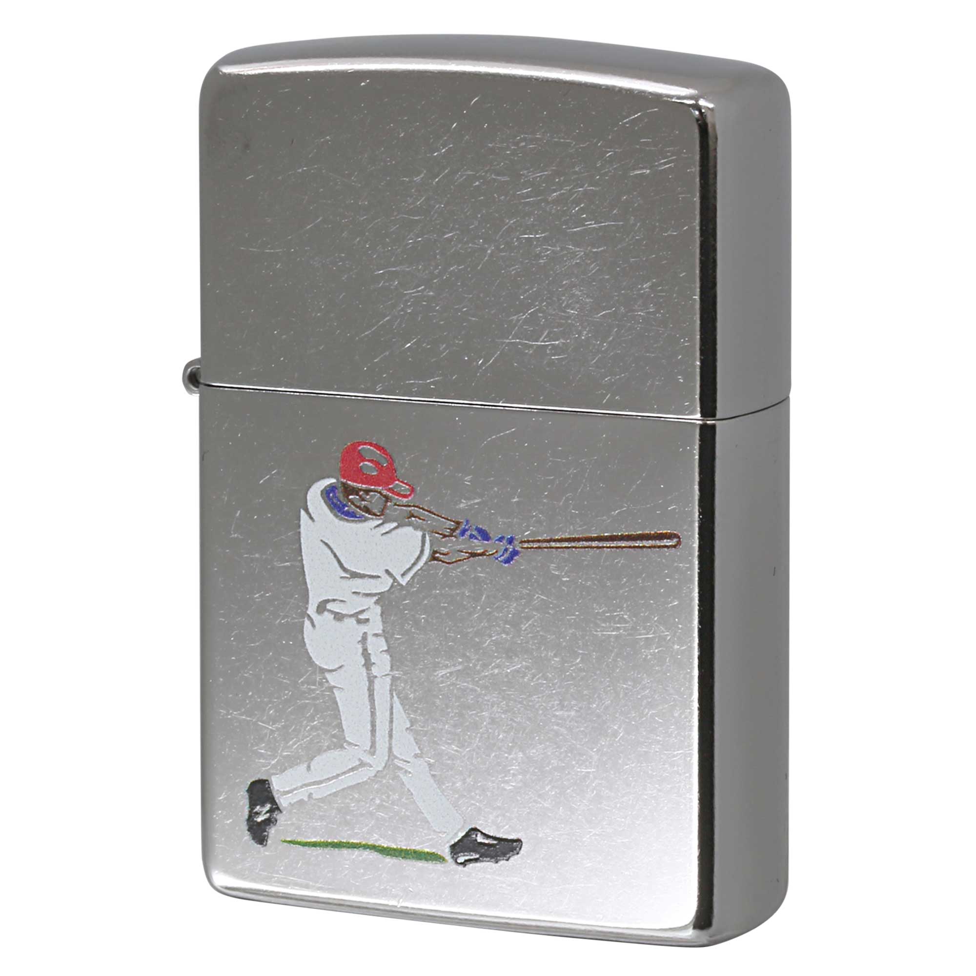 絶版/ヴィンテージ Zippo ジッポー 中古 2015年製造 207 PLANETA BASEBALL DESIGN 86号  [N]未使用・新品