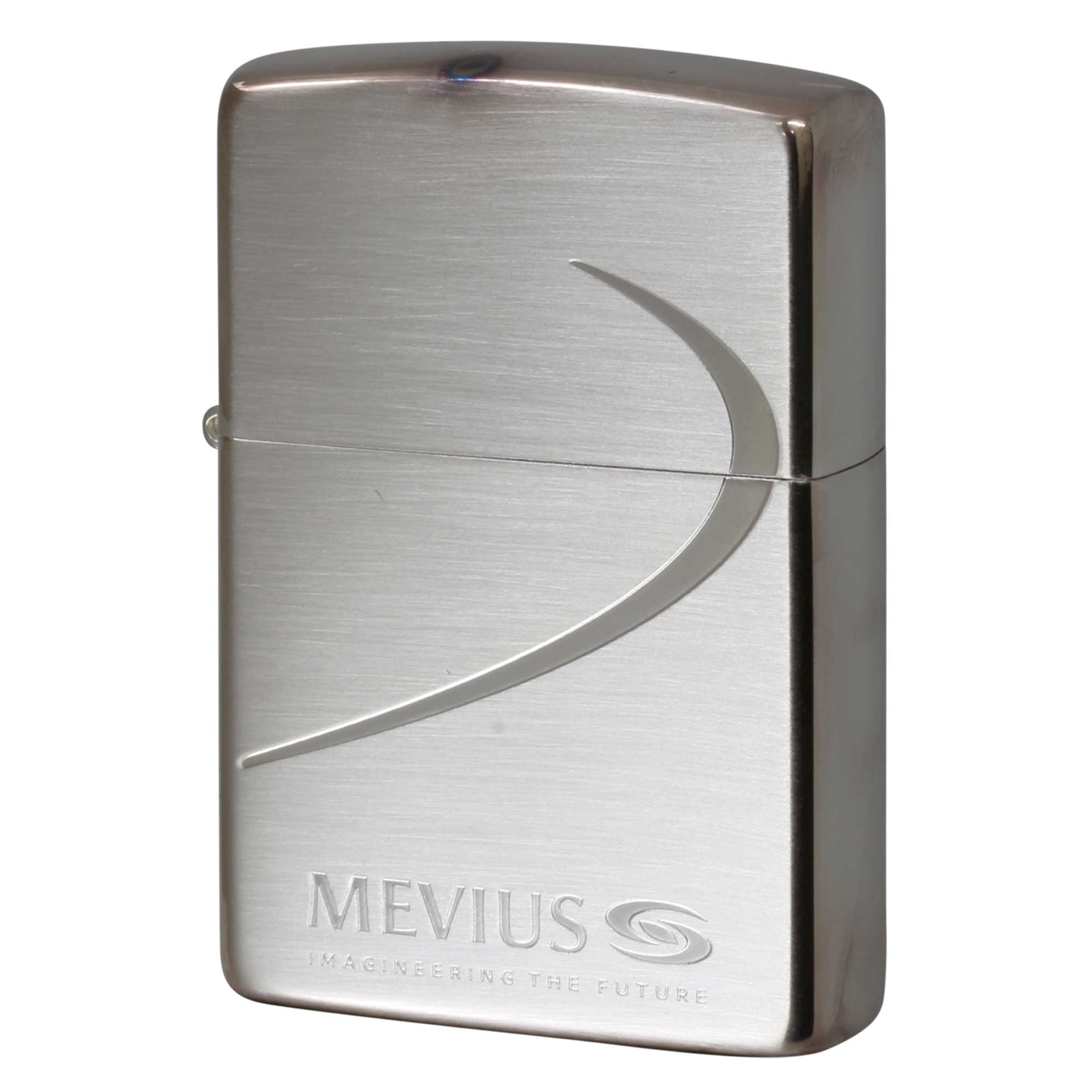 絶版/ヴィンテージ Zippo ジッポー 中古 2015年製造 MEVIUS メビウス JTたばこ 3周年記念  [N]未使用・新品