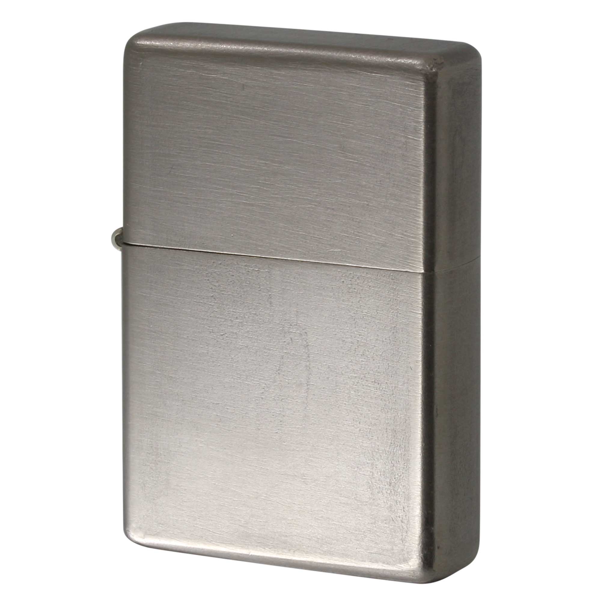 絶版/ヴィンテージ Zippo ジッポー 中古 2003年製造 110 TITANIUM LTR ソリッド チタン SOLID TITANIUM  [B]使用感ありやや傷汚れあり