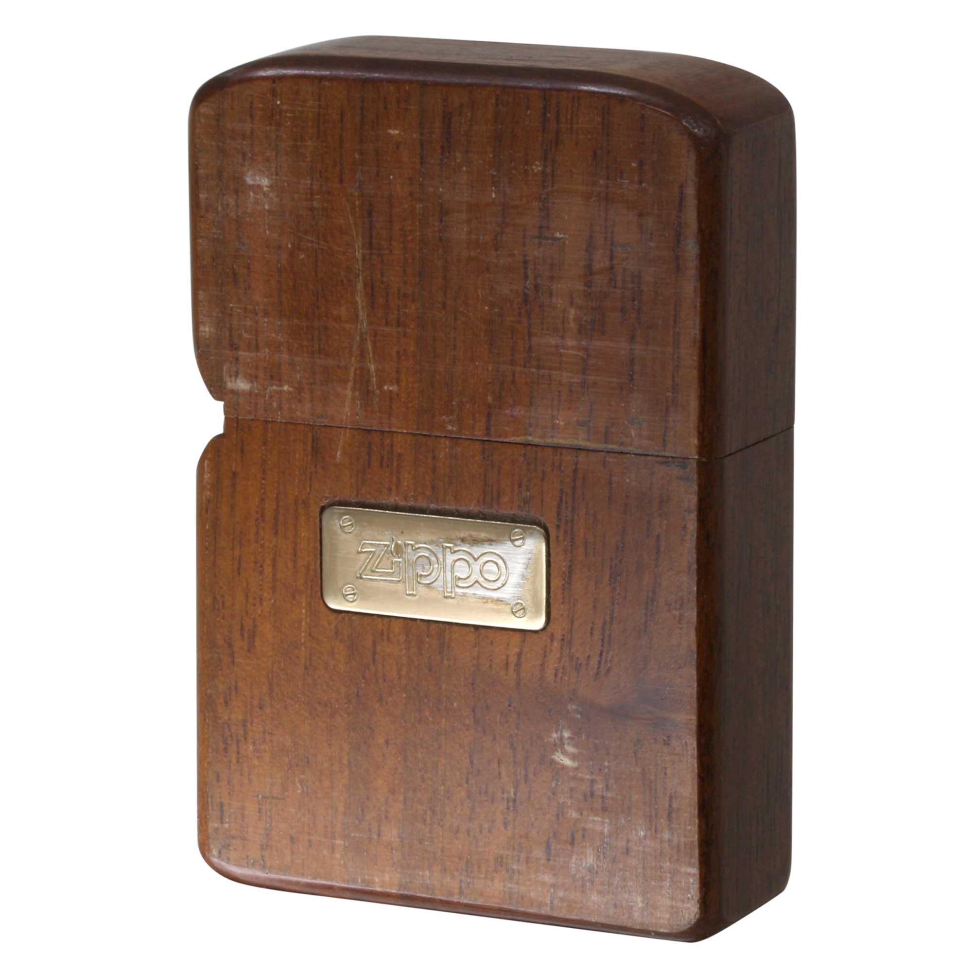 絶版/ヴィンテージ Zippo ジッポー 中古 No.200WM 木巻  [C]使用感あり傷汚れあり