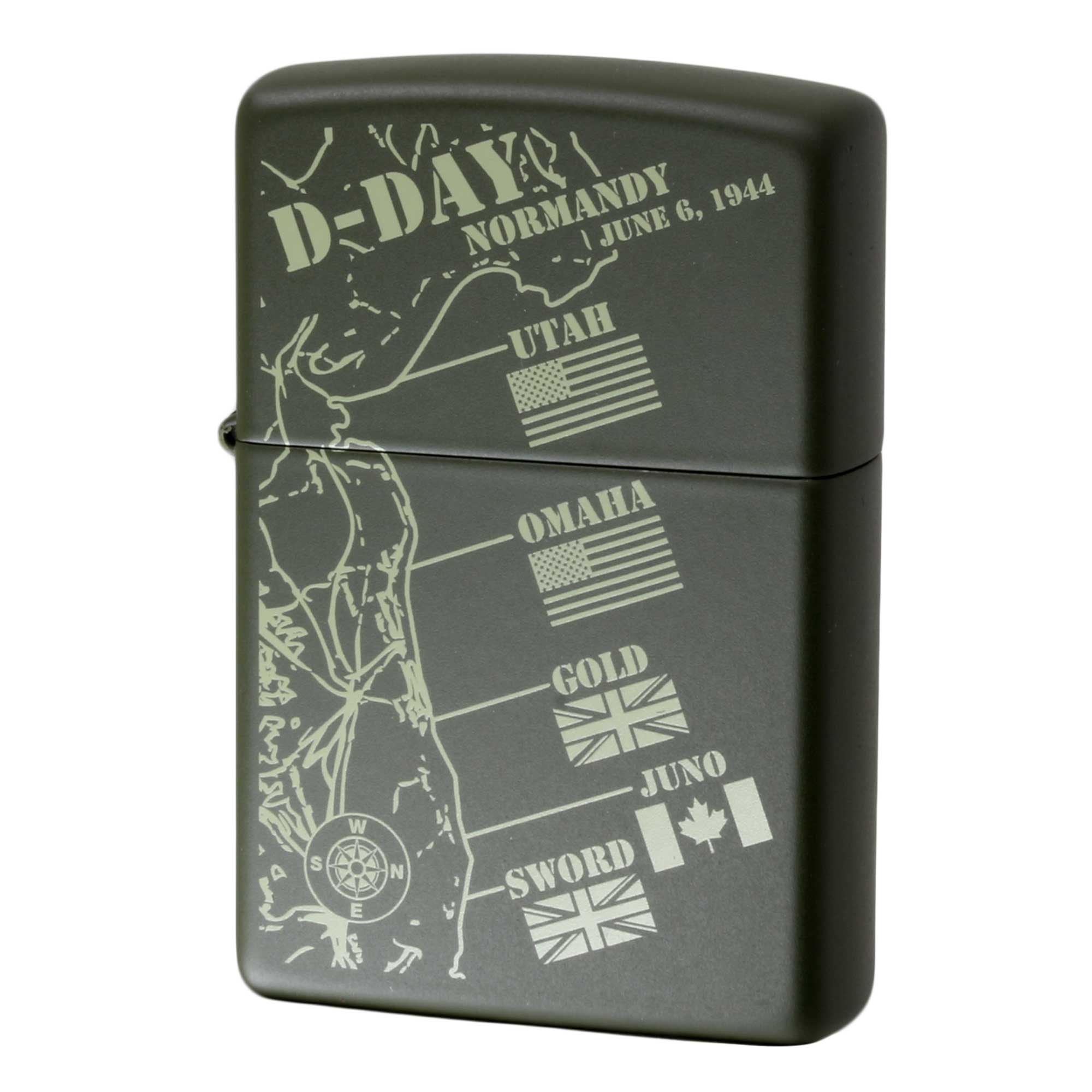 絶版/ヴィンテージ Zippo ジッポー 中古 2015年製造 221 PLANETA D-DAY 44号  [N]未使用・新品
