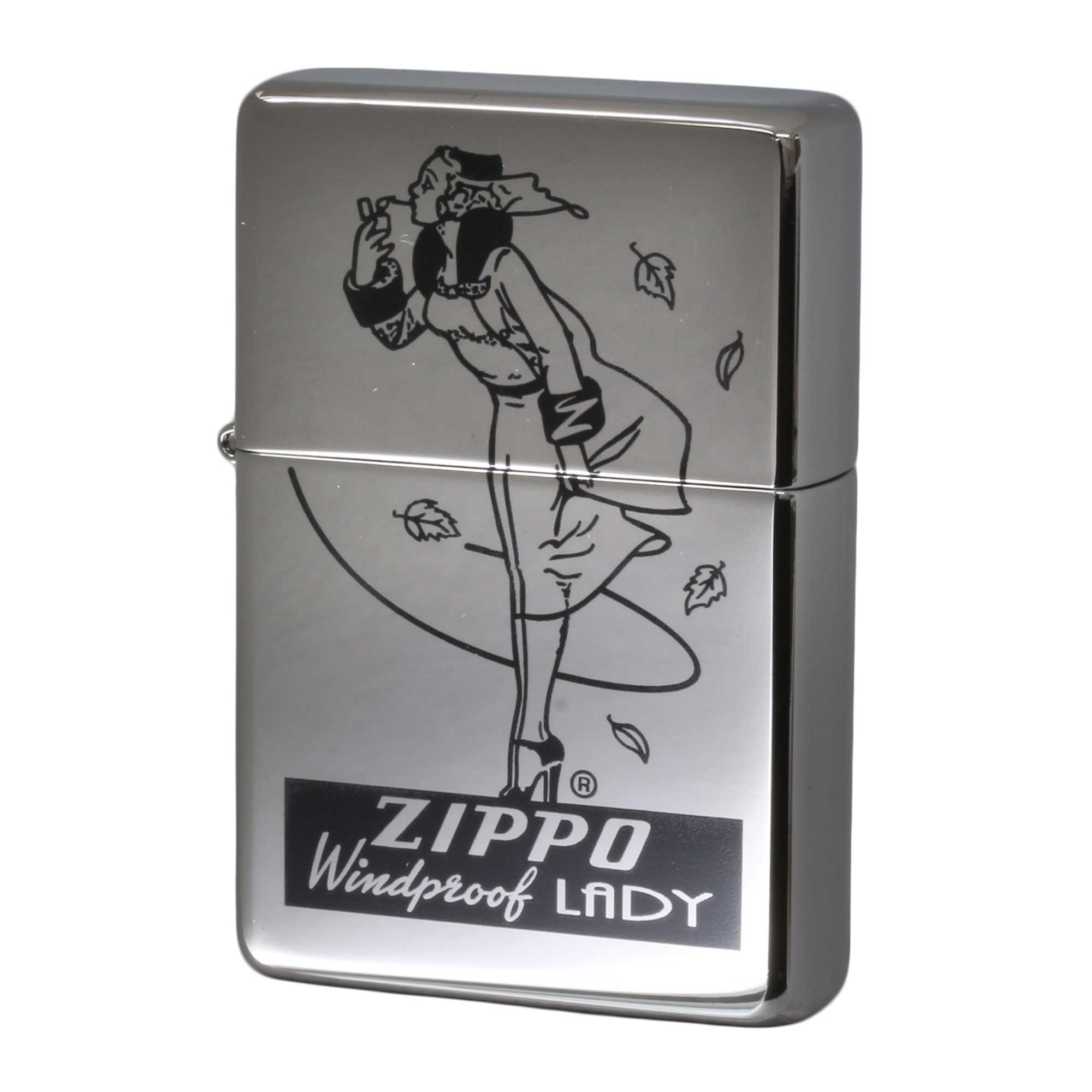 絶版/ヴィンテージ Zippo ジッポー 中古 2016年製造 260.25 WINDY ZIPPO LADY フラットトップ 92号  [N]未使用・新品