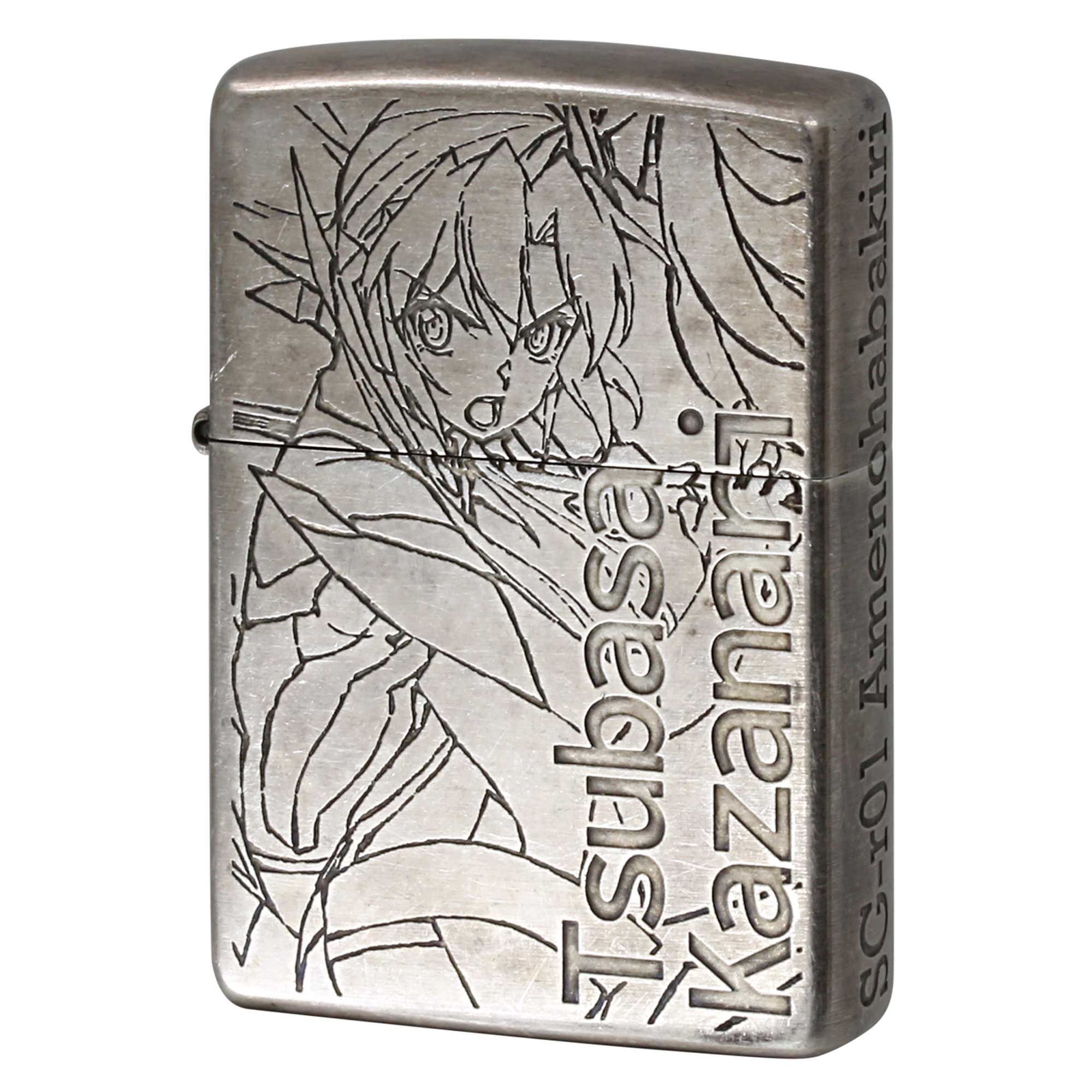 絶版/ヴィンテージ Zippo ジッポー 中古 2019年製造 戦姫絶唱 シンフォギアXV 風鳴翼  [C]使用感あり傷汚れあり