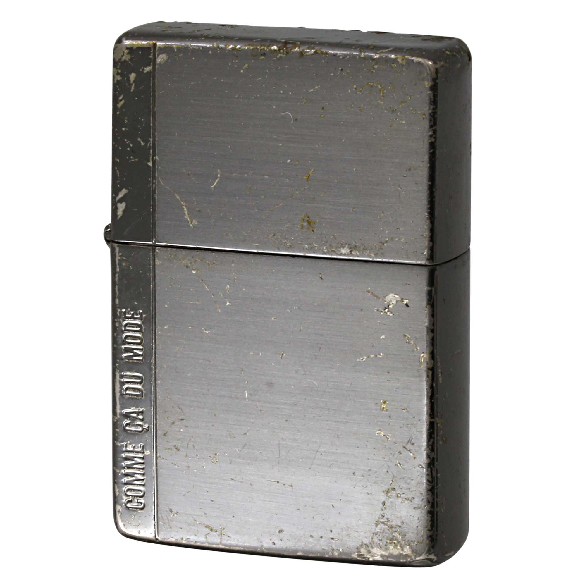絶版/ヴィンテージ Zippo ジッポー 中古 1993年製造 COMME CA DU MODE コムサデモード No.46136-7 BK  [C]使用感あり傷汚れあり