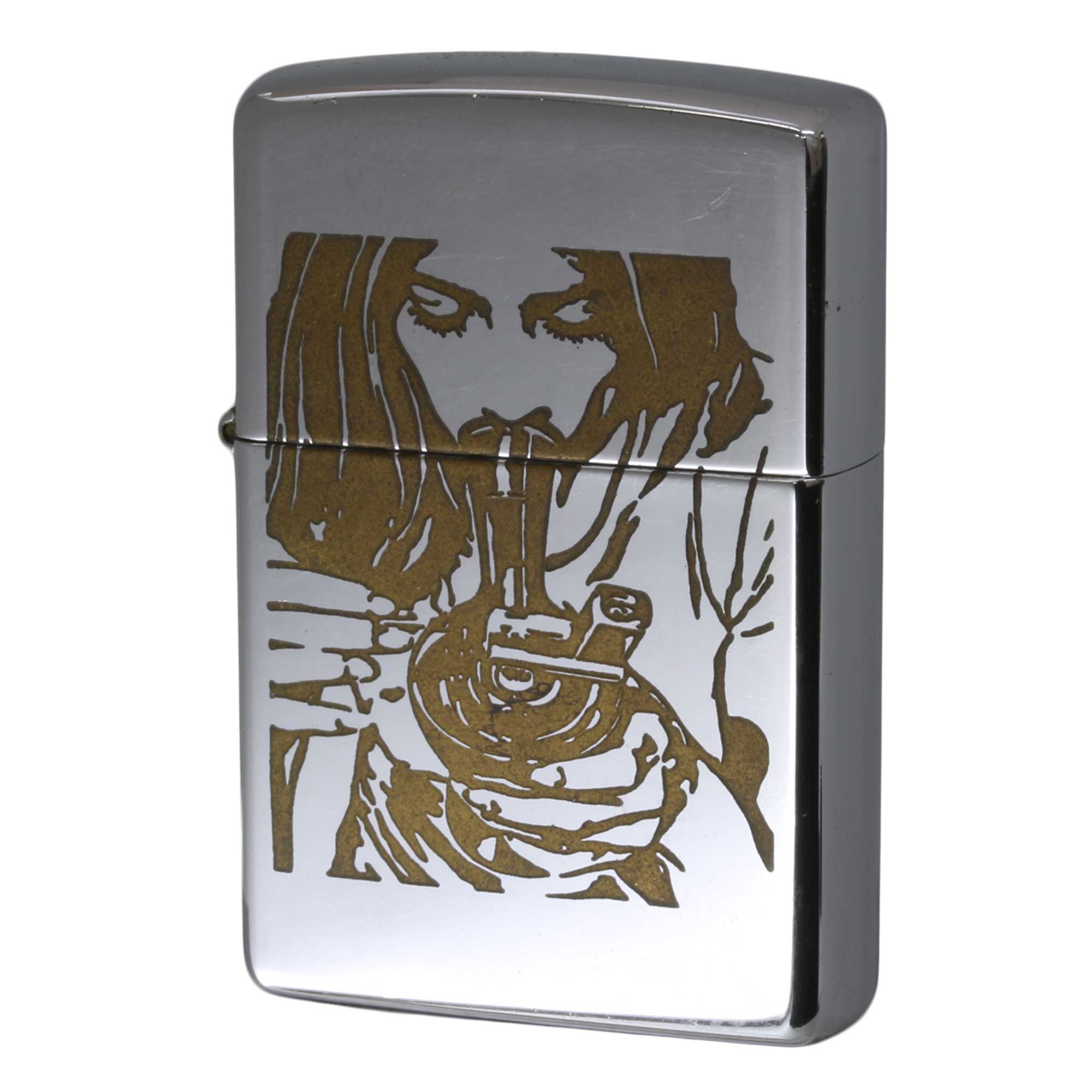 絶版/ヴィンテージ Zippo ジッポー 中古 1996年製造 Hysteric Glamour ヒステリックグラマー Heavy  [B]使用感ありやや傷汚れあり
