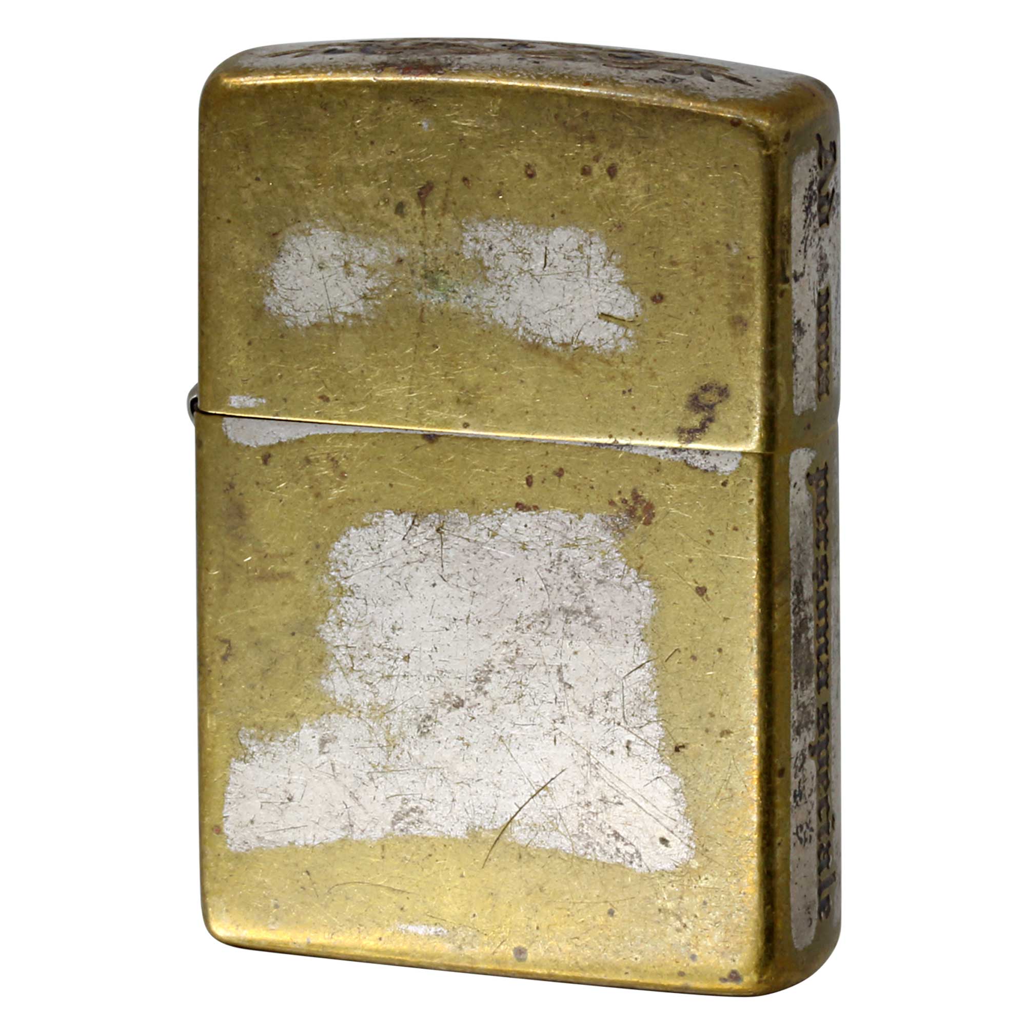 絶版/ヴィンテージ Zippo ジッポー 中古 2002年製造 Side Engraving persona speciale No.0116  [C]使用感あり傷汚れあり