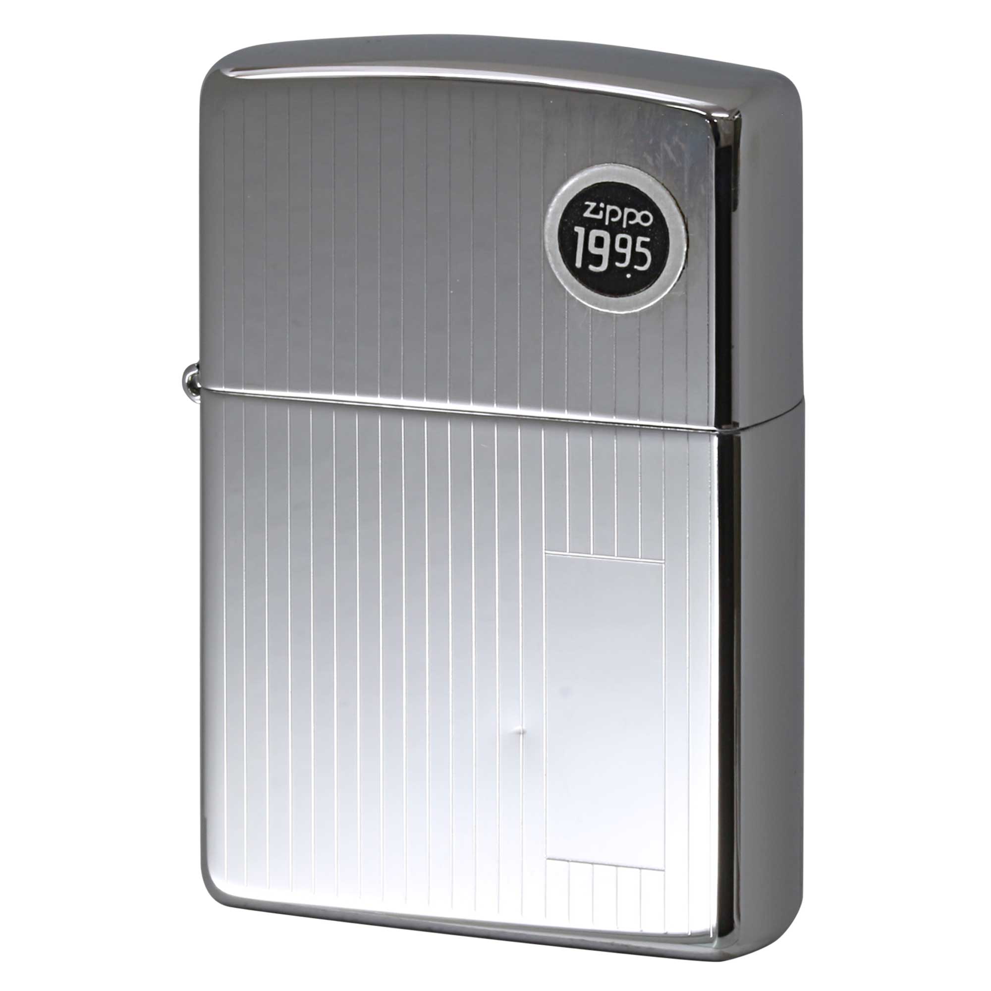 絶版/ヴィンテージ Zippo ジッポー 中古 2003年製造 ハイポリッシュクローム エンジンタン No.350  [S]ほぼ新品同様
