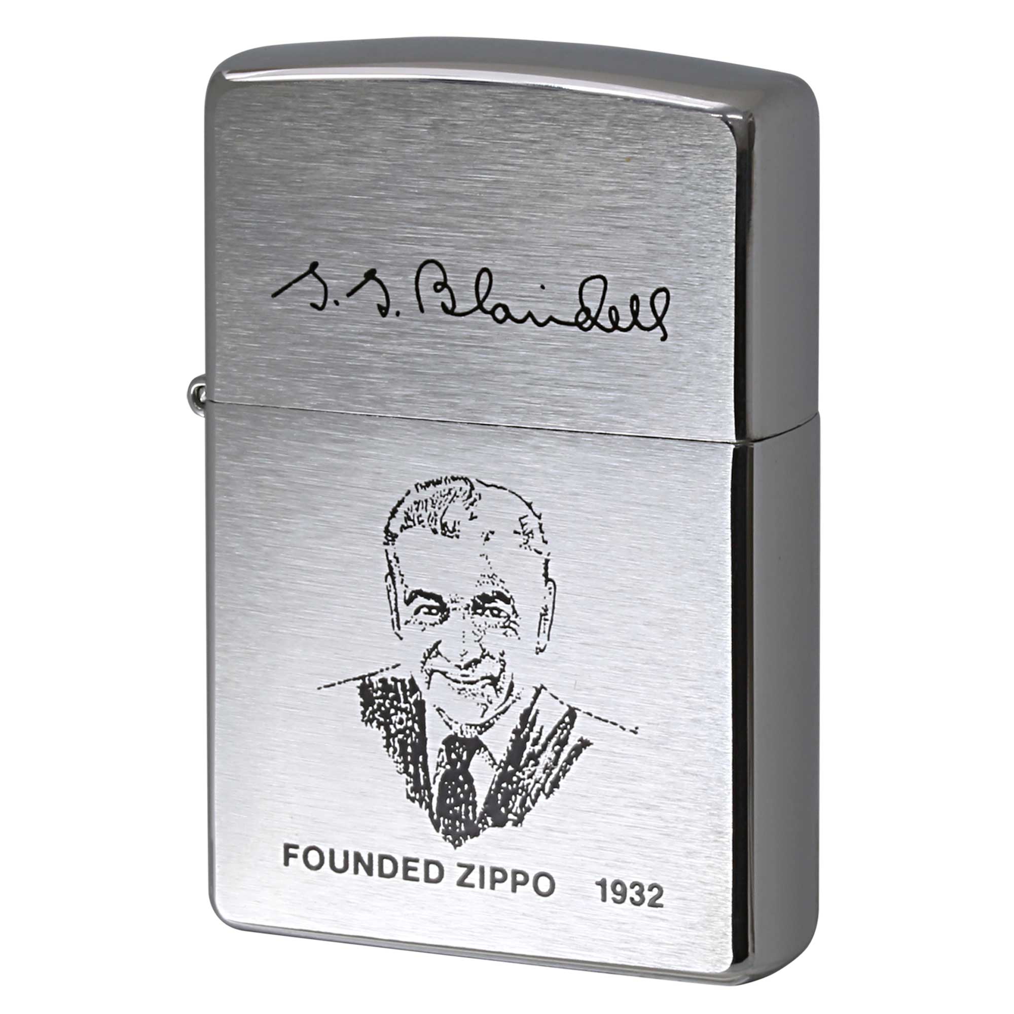 絶版/ヴィンテージ Zippo ジッポー 中古 2003年製造 Founders zippo 1932 ジョージ・G・ブレイズデル  [S]ほぼ新品同様