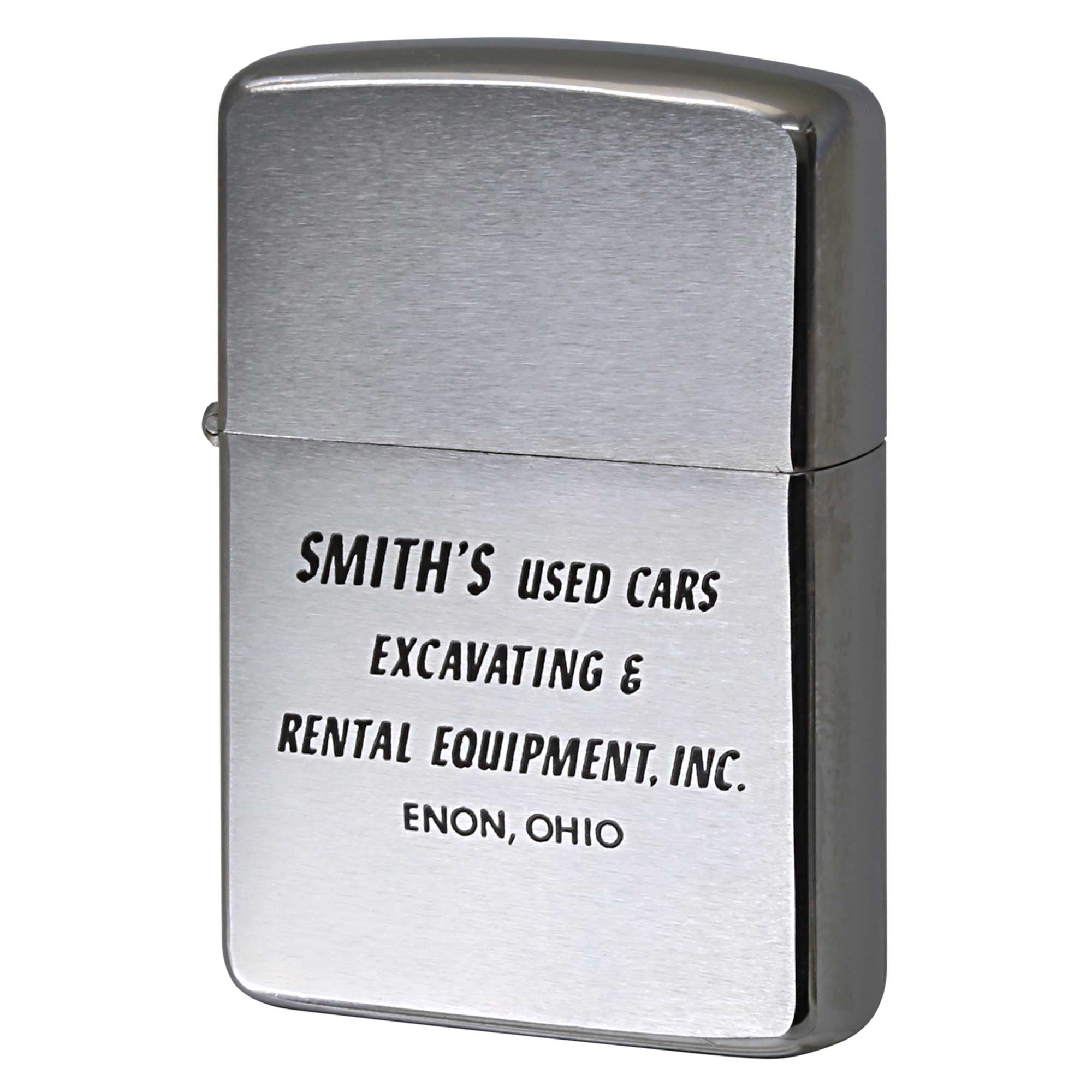 絶版/ヴィンテージ Zippo ジッポー 中古 1966年製造 Smith's Used Cars 企業ZIPPO  [S]ほぼ新品同様