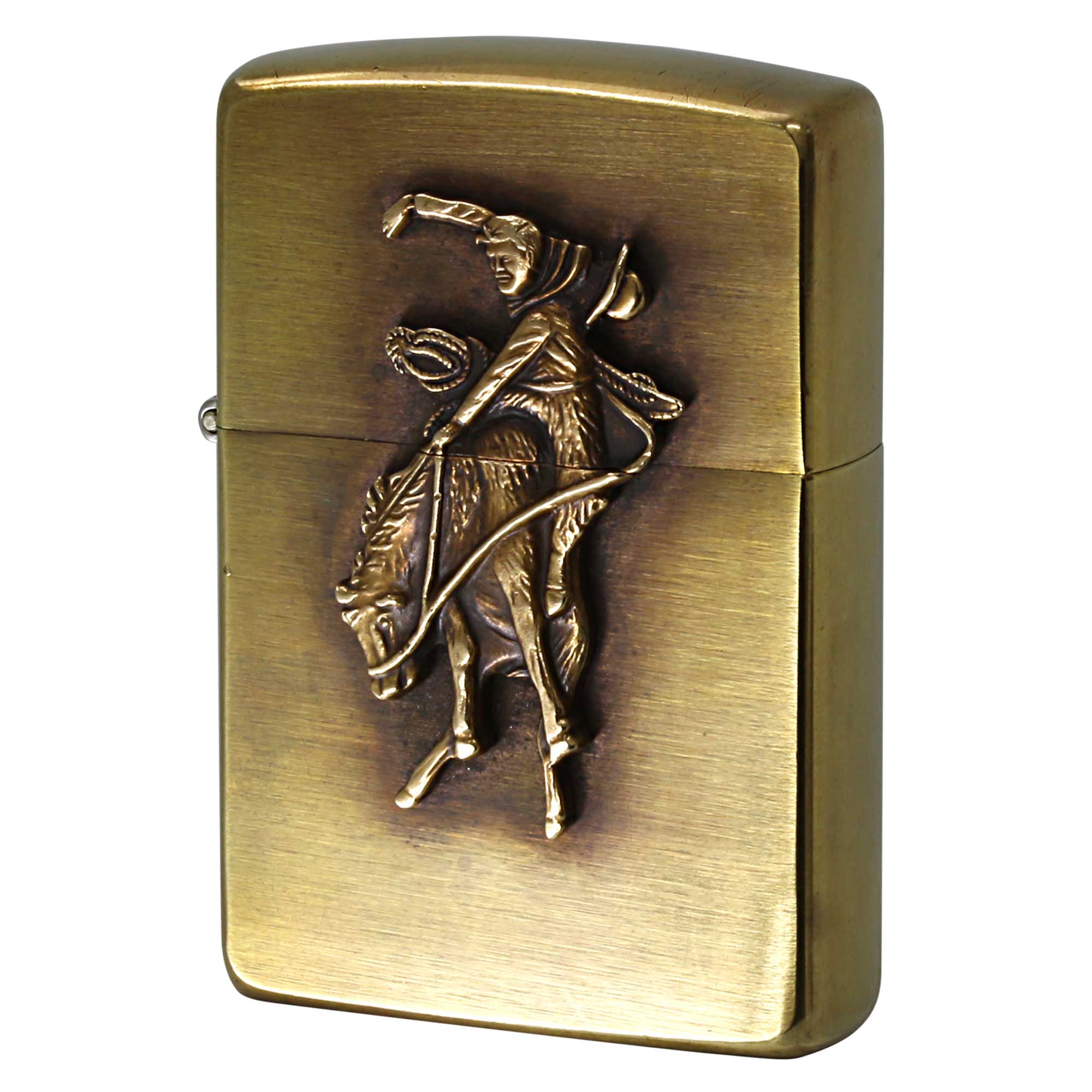 絶版/ヴィンテージ Zippo ジッポー 中古 1994年製造 Mariboro マルボロ カウボーイ ロデオ ブロンコ カントリー ストア 懸賞品  [A]使用感少なく状態が良い