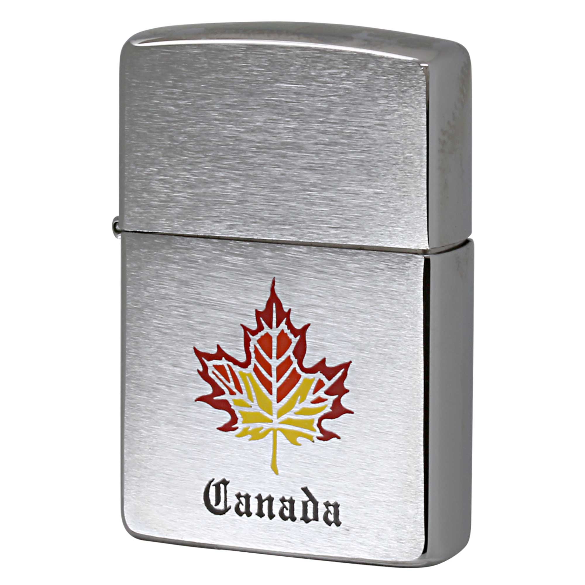 絶版/ヴィンテージ Zippo ジッポー 中古 1995年製造 Canada カナダ メイプルリーフ  [N]未使用・新品