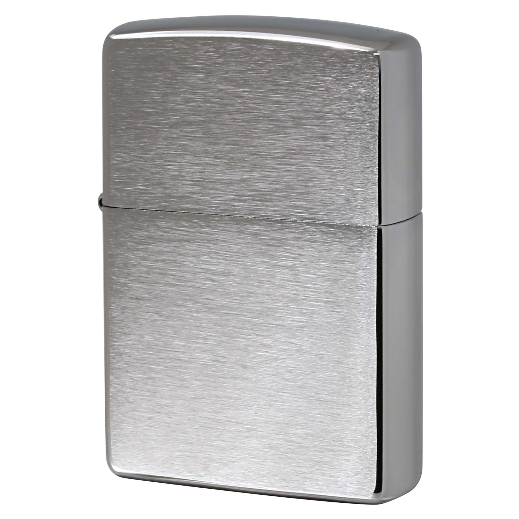 絶版/ヴィンテージ Zippo ジッポー 中古 2024年製造 No200 ブラッシュドクローム  [A]使用感少なく状態が良い