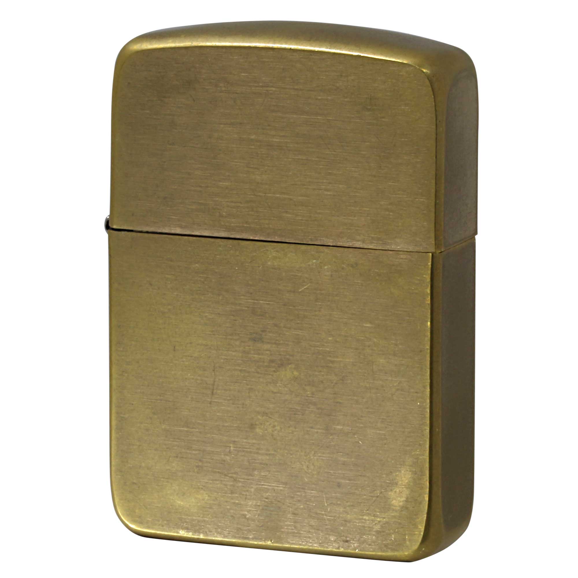 絶版/ヴィンテージ Zippo ジッポー 中古 2025年製造 1941レプリカ ブラッシュドブラス  [C]使用感あり傷汚れあり