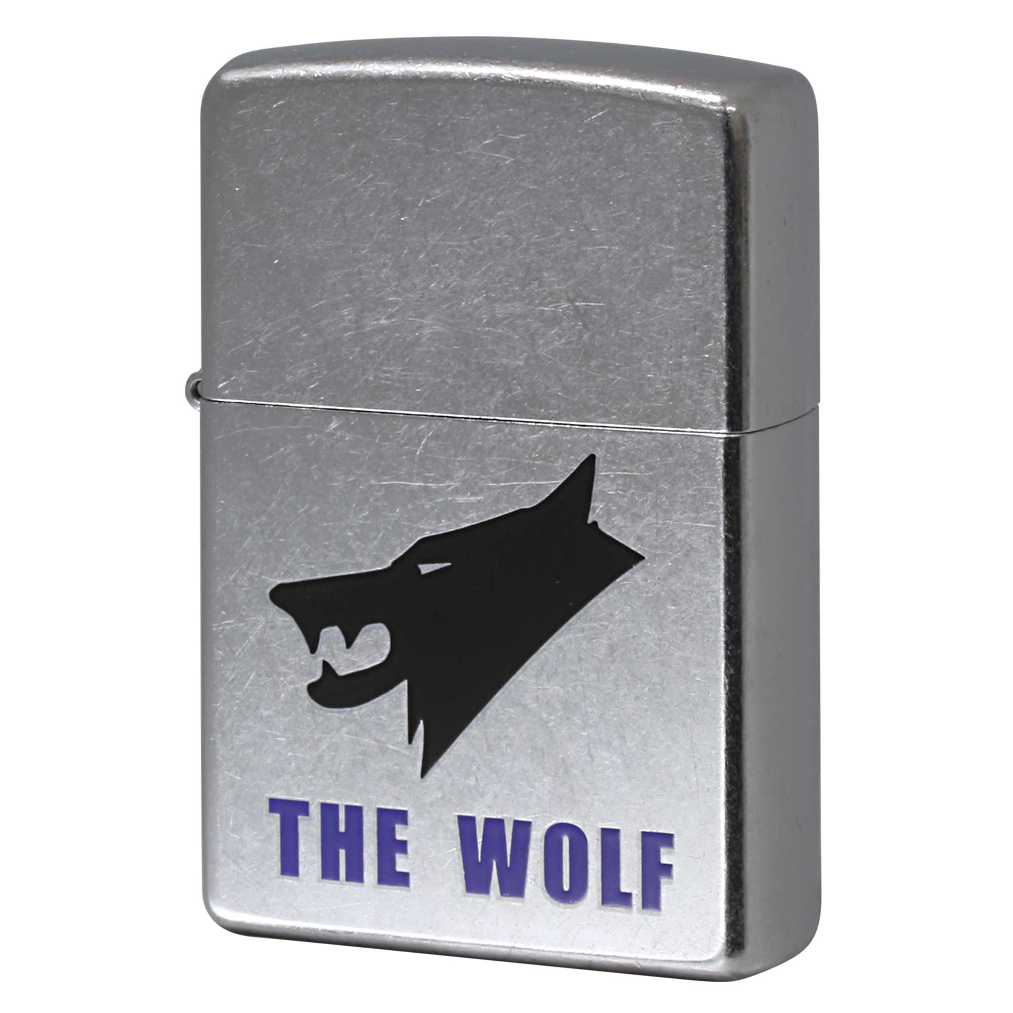 絶版/ヴィンテージ Zippo ジッポー 中古 2005年製造 THE WOLF  [N]未使用・新品