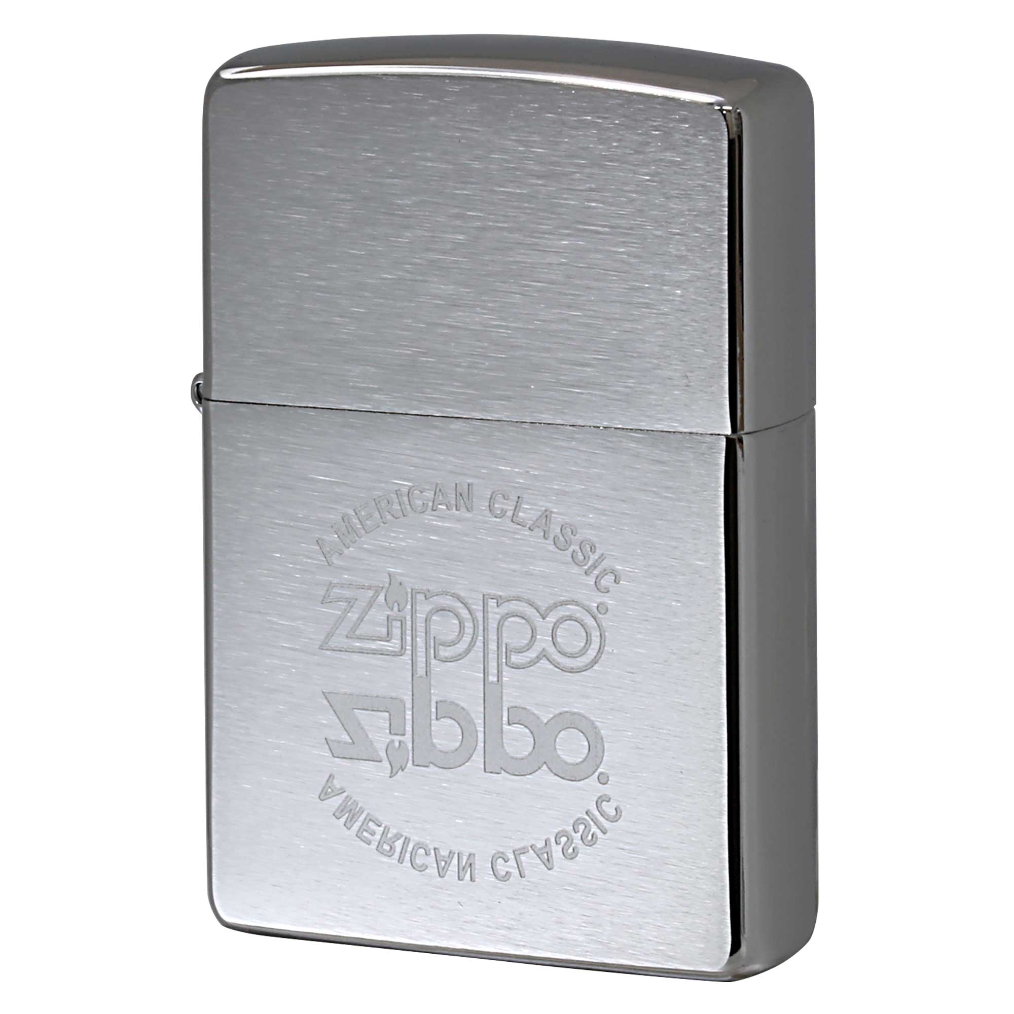 絶版/ヴィンテージ Zippo ジッポー 中古 2007年製造 ZIPPO LOGO ジッポ ロゴ  [N]未使用・新品