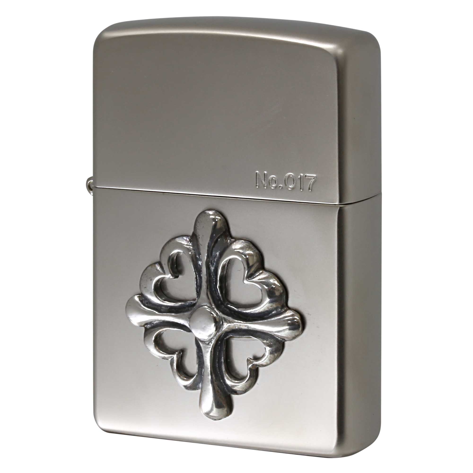 絶版/ヴィンテージ Zippo ジッポー 中古 2003年製造 特別限定品 クロスメタル チョーカー付き No.017  [N]未使用・新品