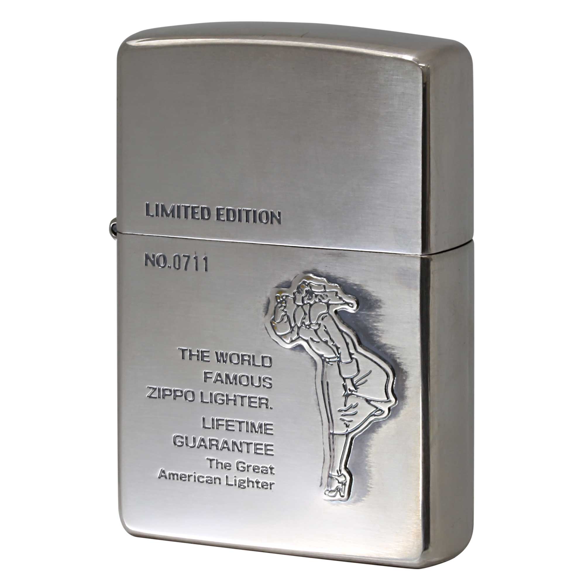 絶版/ヴィンテージ Zippo ジッポー 中古 1999年製造 特別限定品 ウインディ オリジナルストラップ付き No.0711  [S]ほぼ新品同様