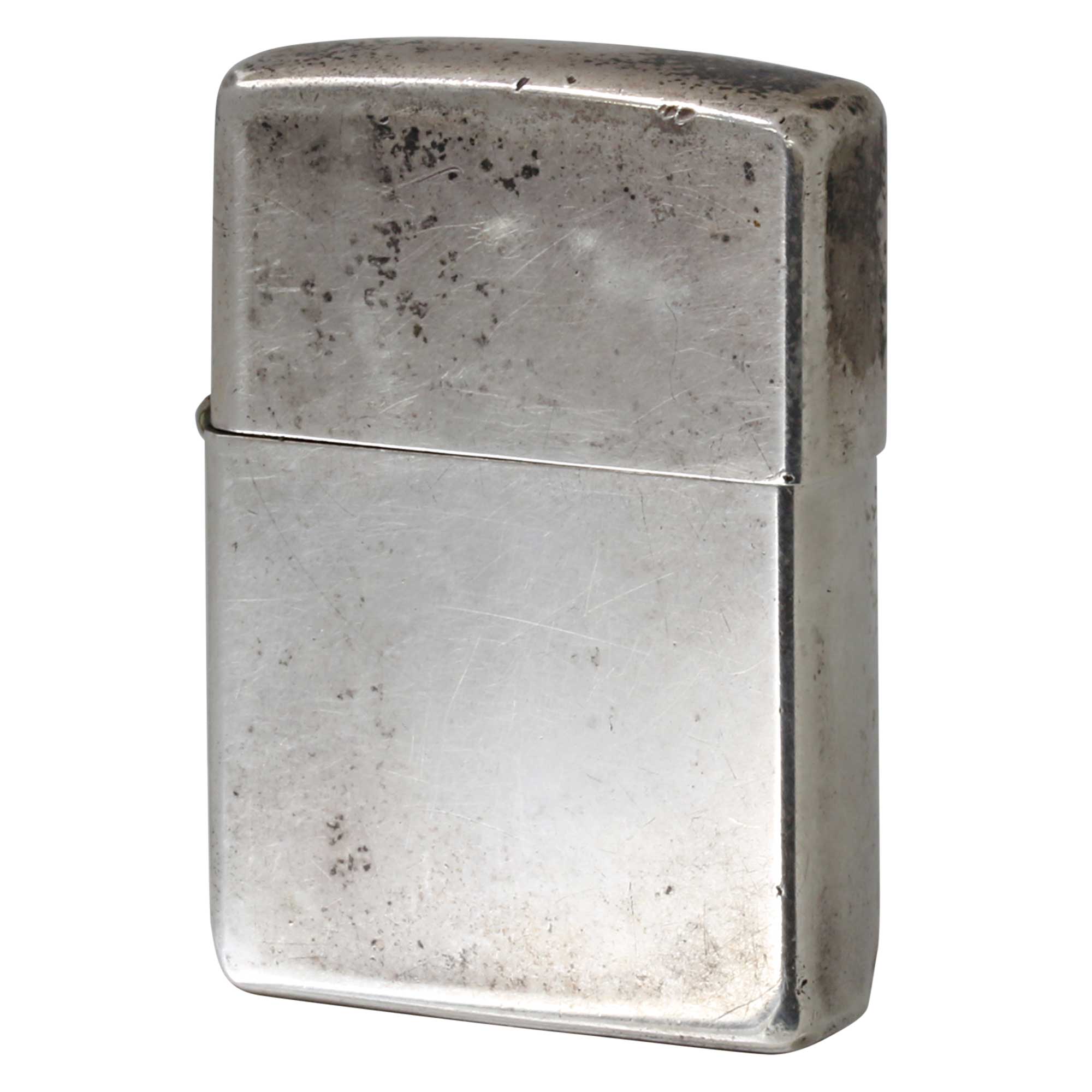 絶版/ヴィンテージ Zippo ジッポー 中古 1993年製造 純銀 Sterling Silver スターリングシルバー ポリッシュ No.15  [C]使用感あり傷汚れあり