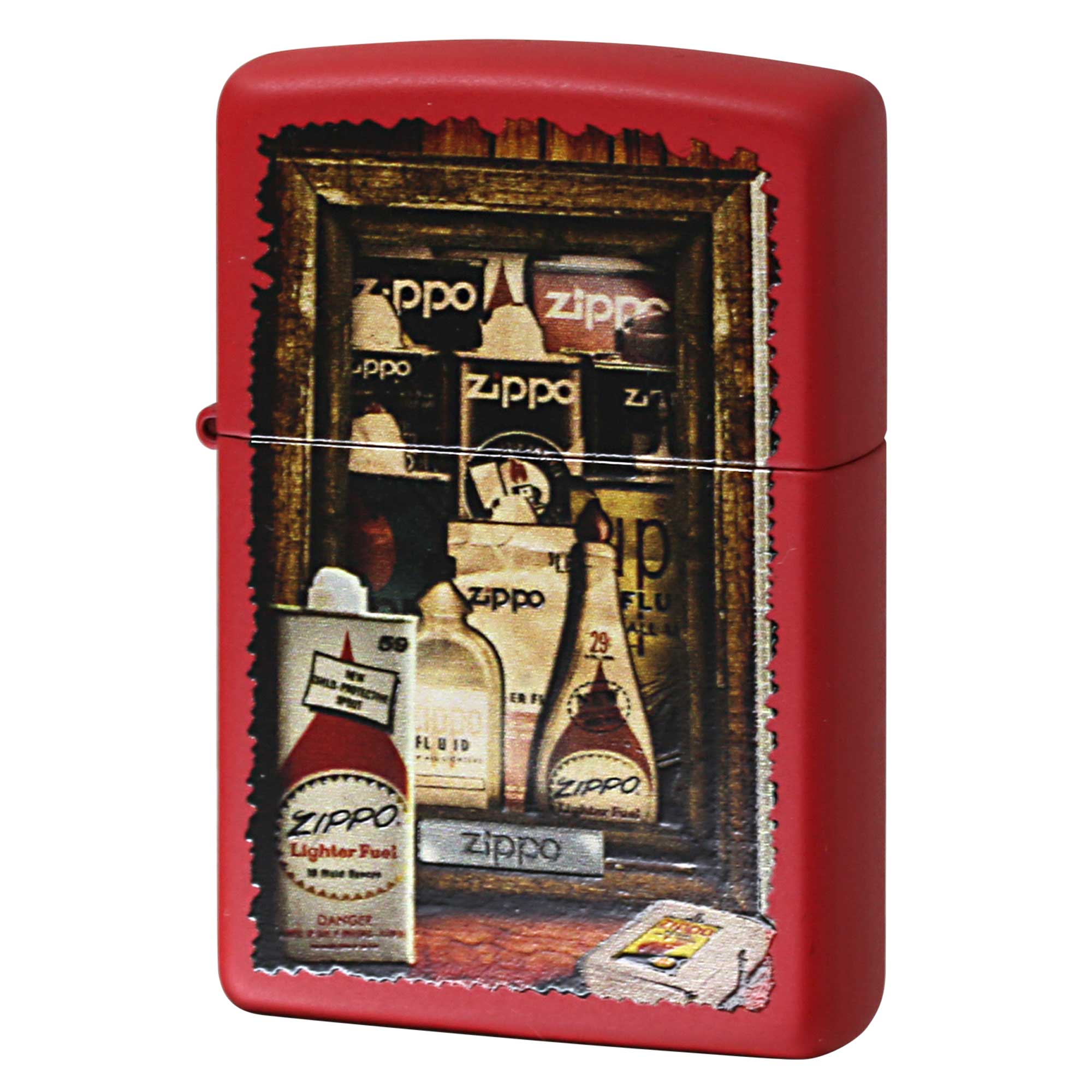 絶版/ヴィンテージ Zippo ジッポー 中古 2014年製造 233 PLANETA FUEL CANS 6号  [N]未使用・新品