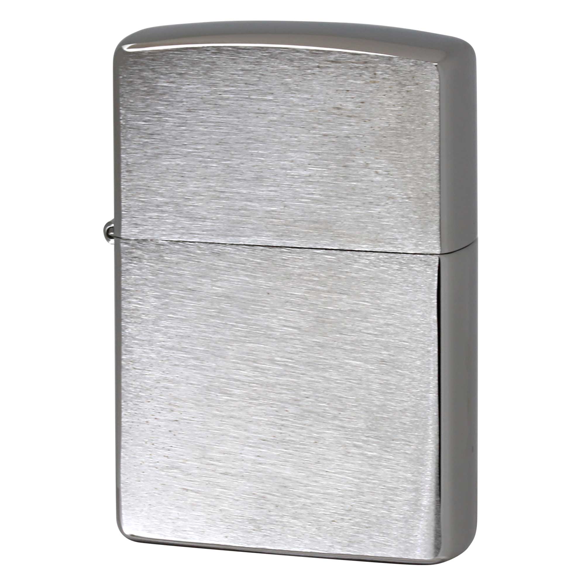 絶版/ヴィンテージ Zippo ジッポー 中古 2025年製造 ブラッシュドクローム Brushed Chrome No.200  [S]ほぼ新品同様