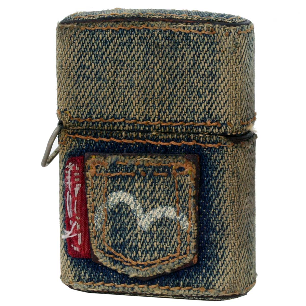 絶版/ヴィンテージ Zippo ジッポー 中古 年製造 EVISU エヴィスジーンズ  [C]使用感あり傷汚れあり