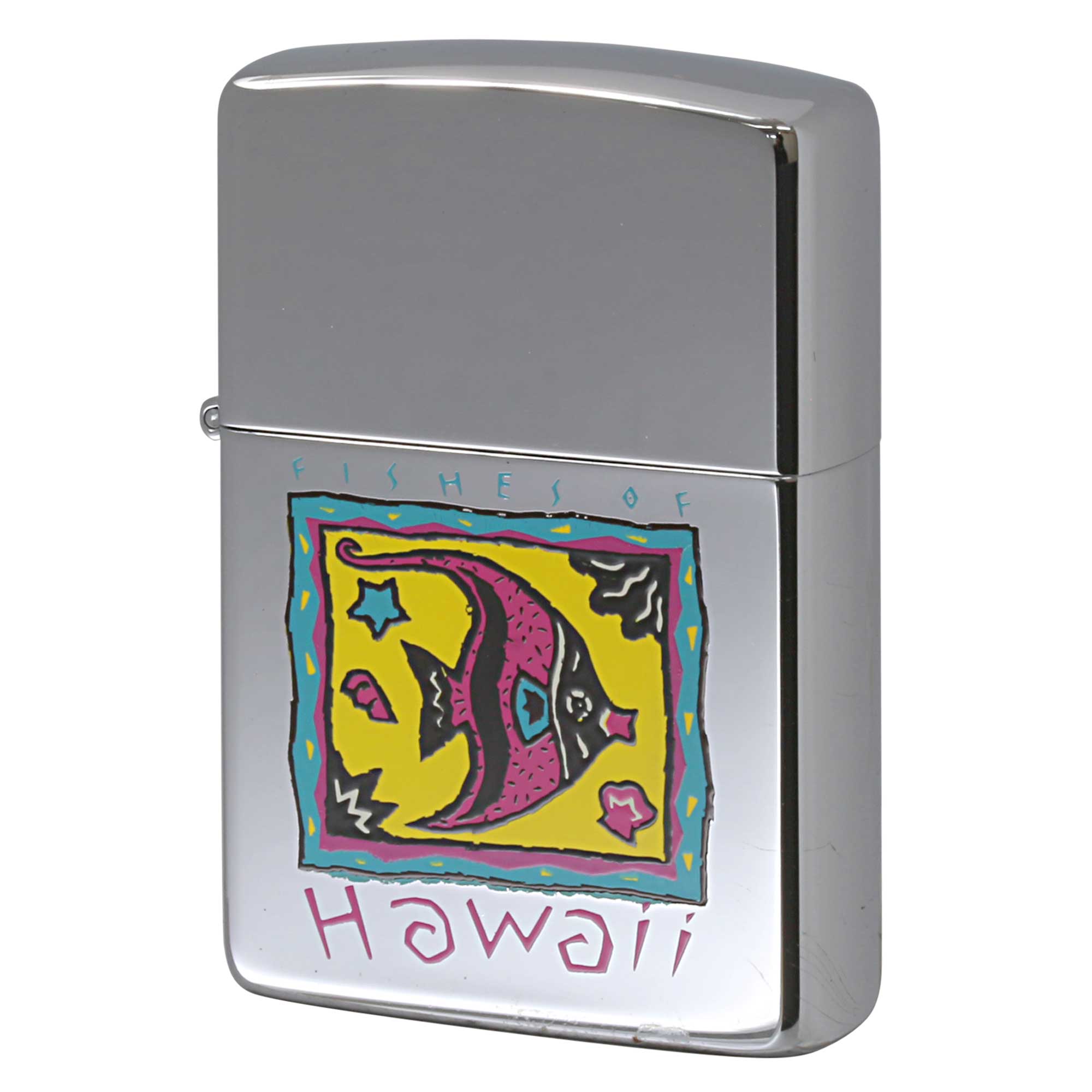絶版/ヴィンテージ Zippo ジッポー 中古 1993年製造 Fishes of Hawaii  [A]使用感少なく状態が良い
