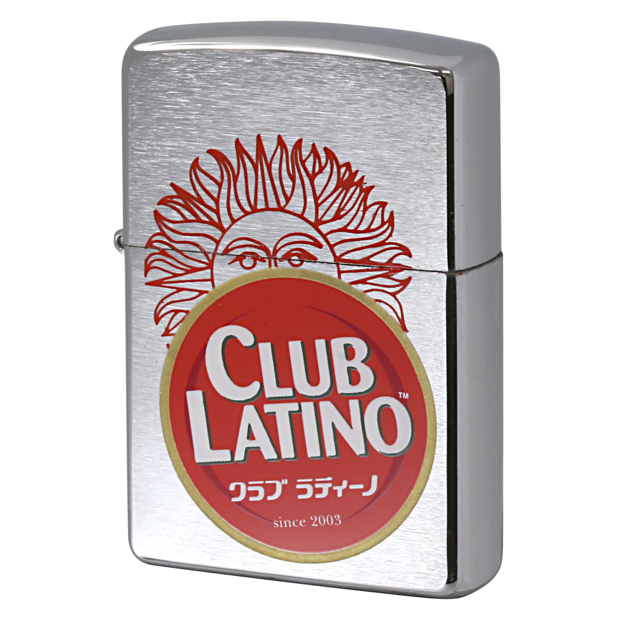 絶版/ヴィンテージ Zippo ジッポー 中古 2003年製造 CLUB LATINO since2003 クラブ ラティーノ  [A]使用感少なく状態が良い