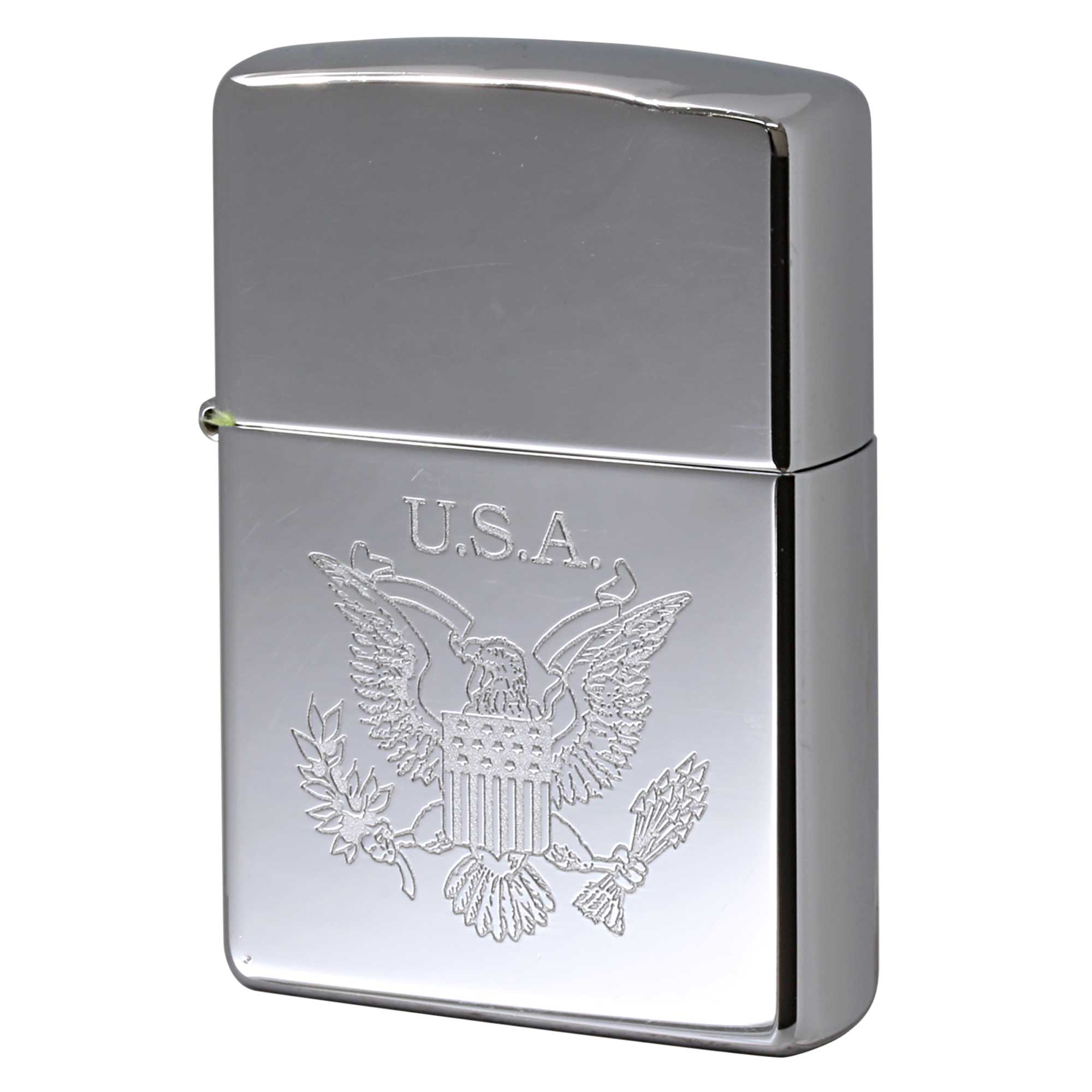 絶版/ヴィンテージ Zippo ジッポー 中古 2004年製造 Great Seal of the United States アメリカ国章  [C]使用感あり傷汚れあり
