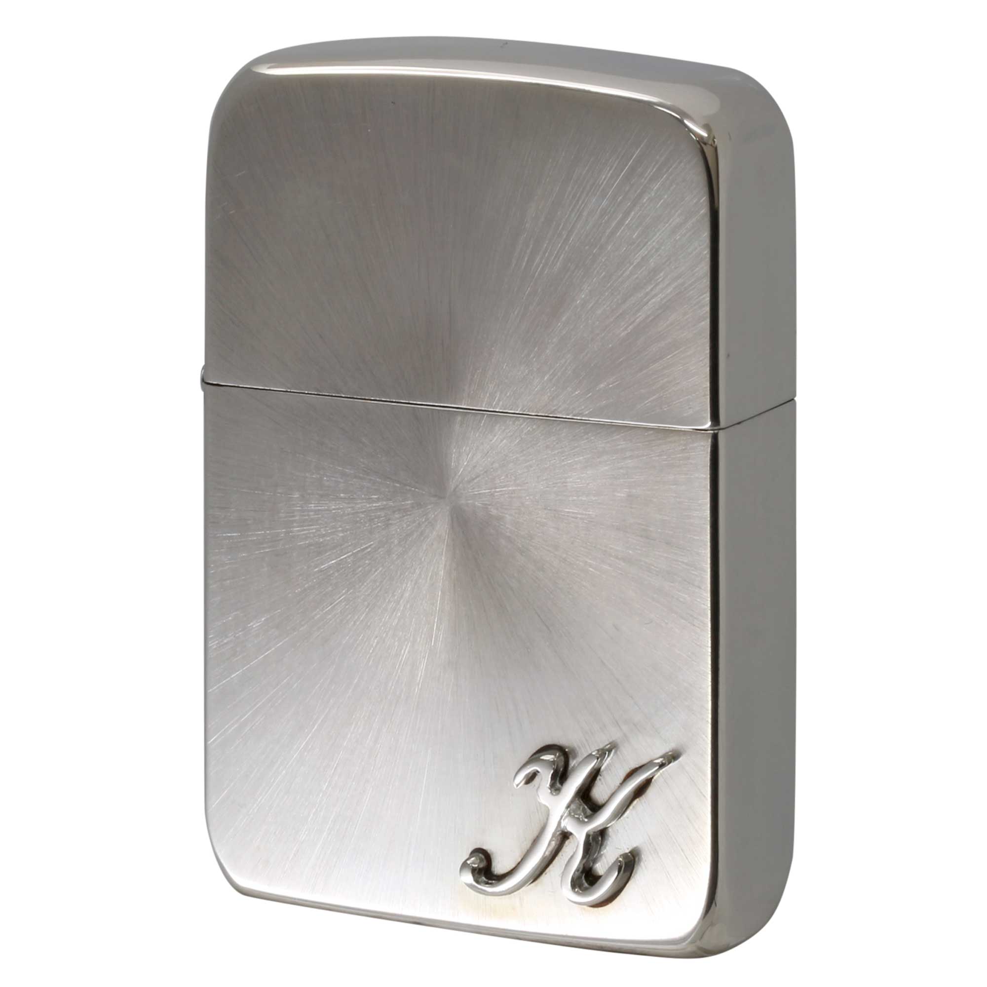 絶版/ヴィンテージ Zippo ジッポー 中古 2004年製造 1941レプリカ スピンカット イニシャル K  [A]使用感少なく状態が良い