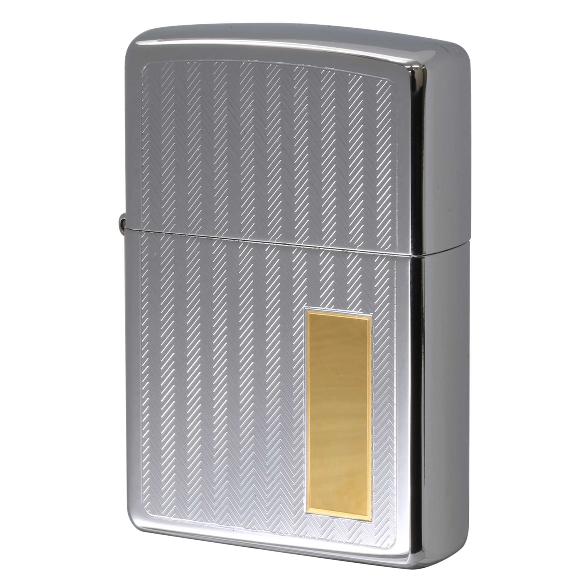 絶版/ヴィンテージ Zippo ジッポー 中古 2002年製造 Engine Turned エンジンタン  [N]未使用・新品