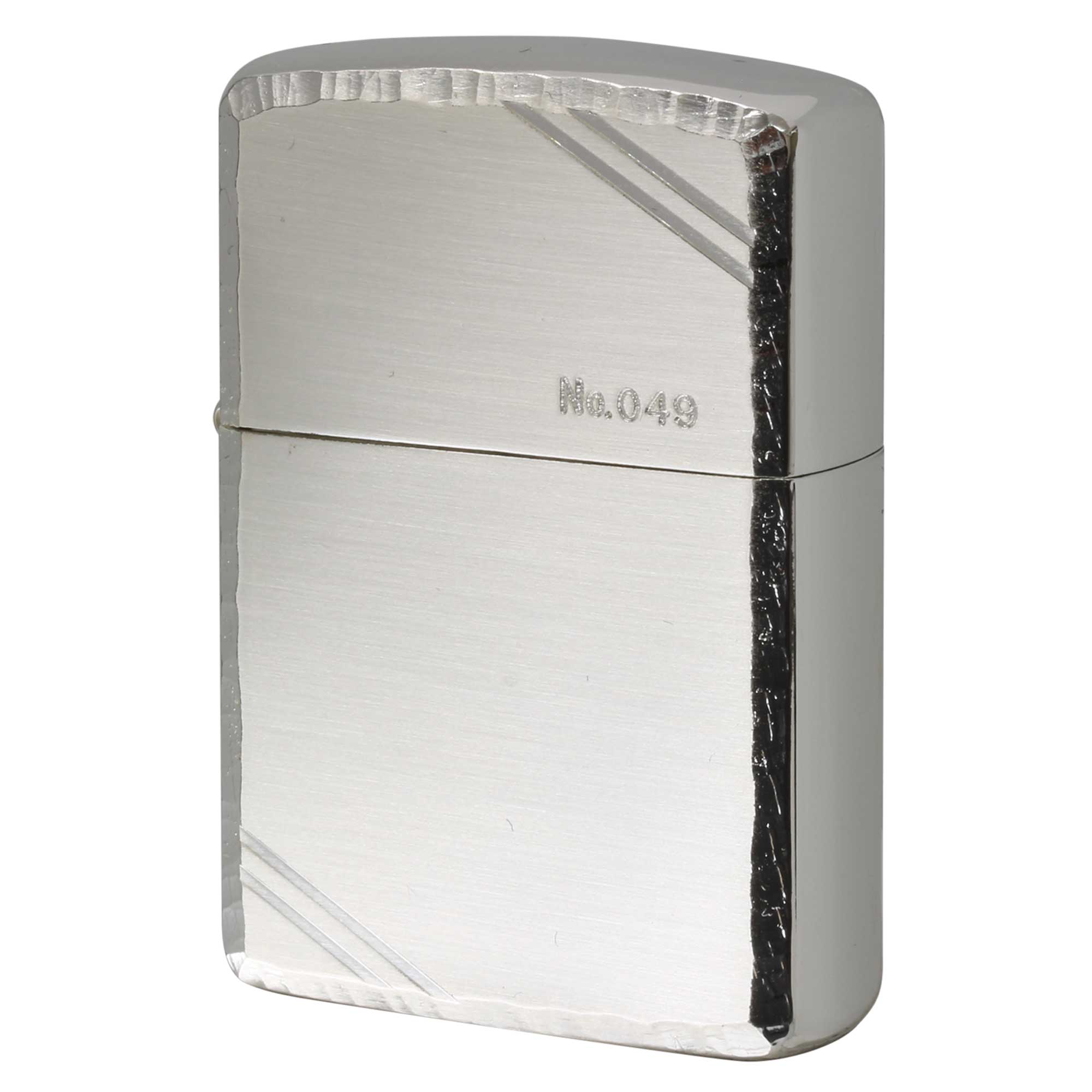絶版/ヴィンテージ Zippo ジッポー 中古 2006年製造 ARMOR アーマー ダイアゴナル コーナーリューター No.049  [N]未使用・新品