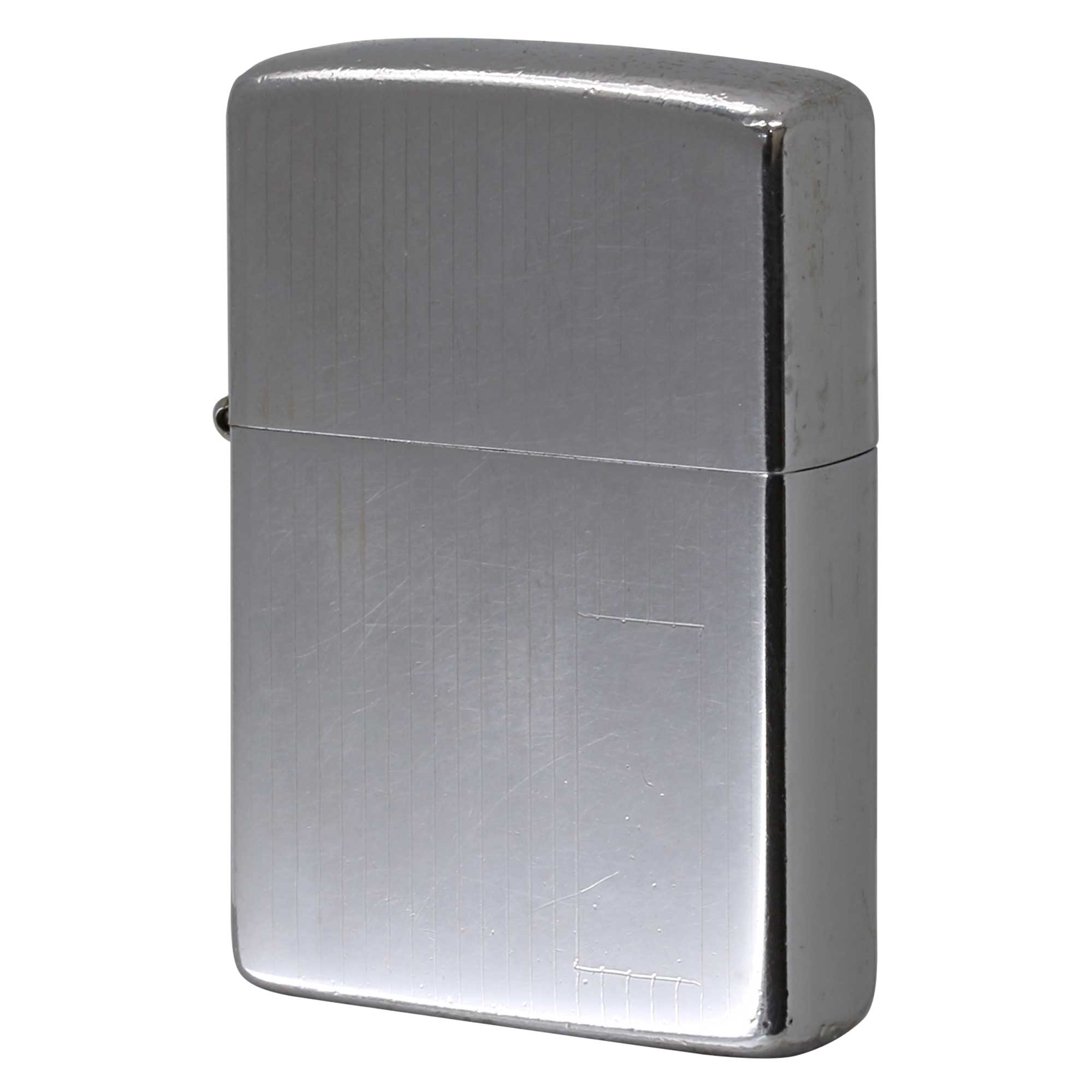 絶版/ヴィンテージ Zippo ジッポー 中古 1973年製造 ハイポリッシュクローム エンジンタン No.350  [B]使用感ありやや傷汚れあり