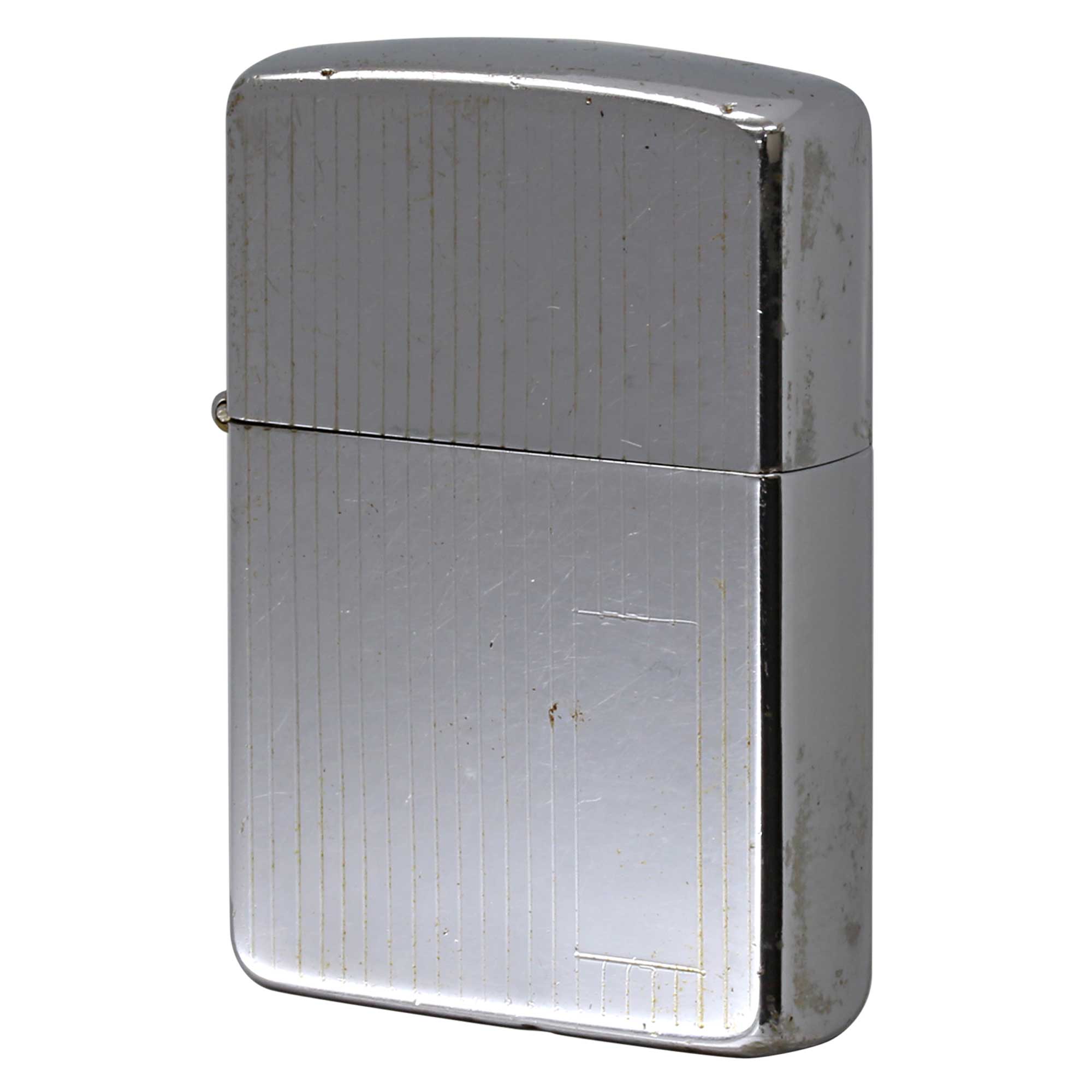 絶版/ヴィンテージ Zippo ジッポー 中古 1987年製造 ハイポリッシュクローム エンジンタン No.350  [C]使用感あり傷汚れあり