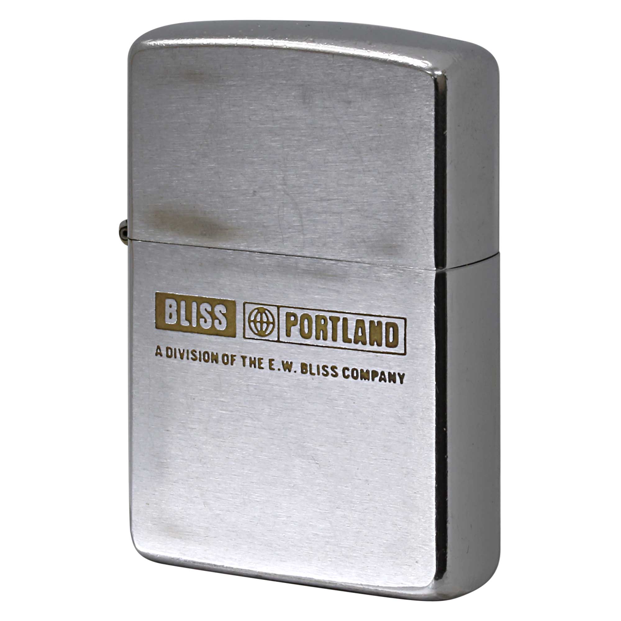 絶版/ヴィンテージ Zippo ジッポー 中古 1966年製造 E. W. Bliss Company 赤フェルト  [C]使用感あり傷汚れあり