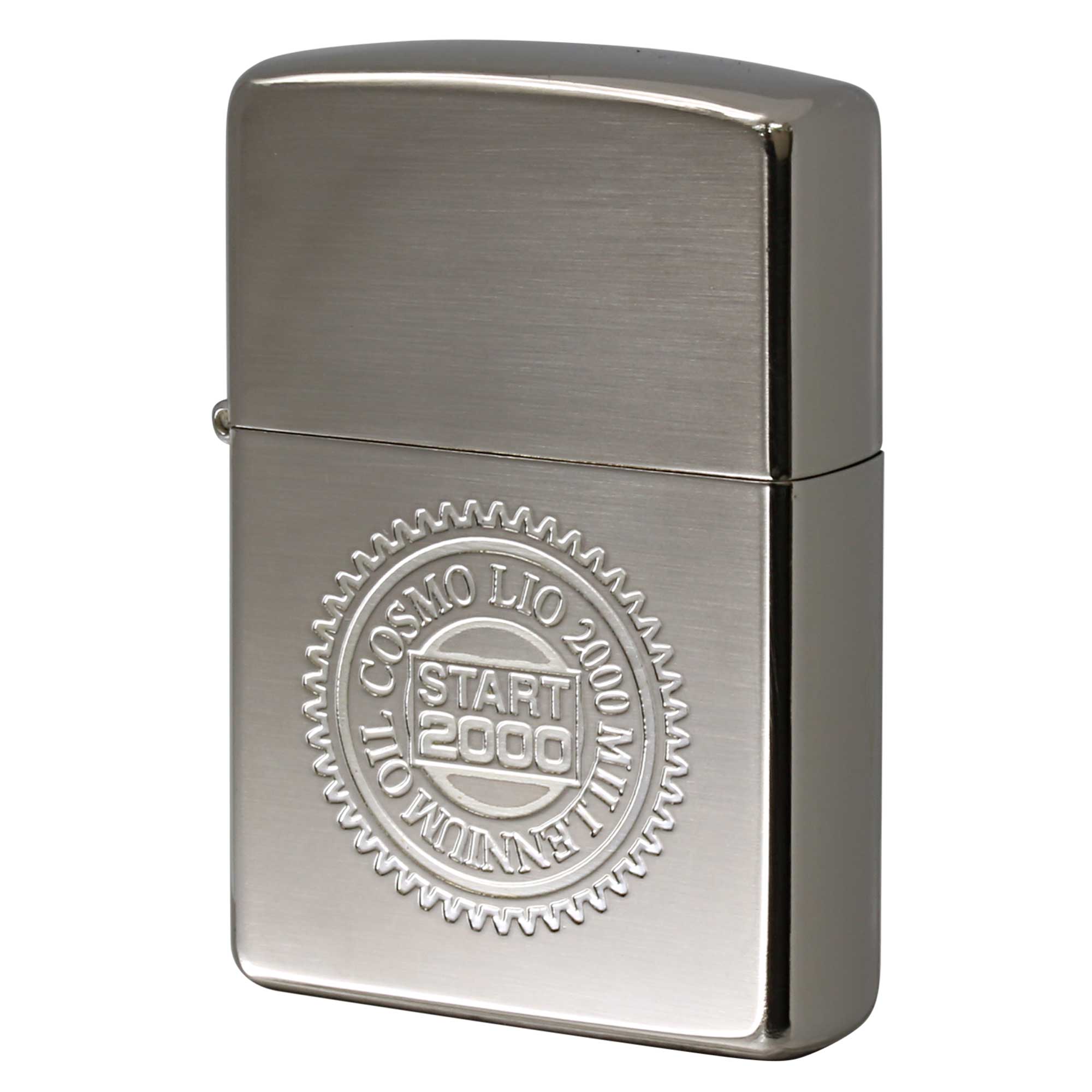 絶版/ヴィンテージ Zippo ジッポー 中古 1999年製造 COSMO LIO 2000 MILLENNIUM OIL  [A]使用感少なく状態が良い