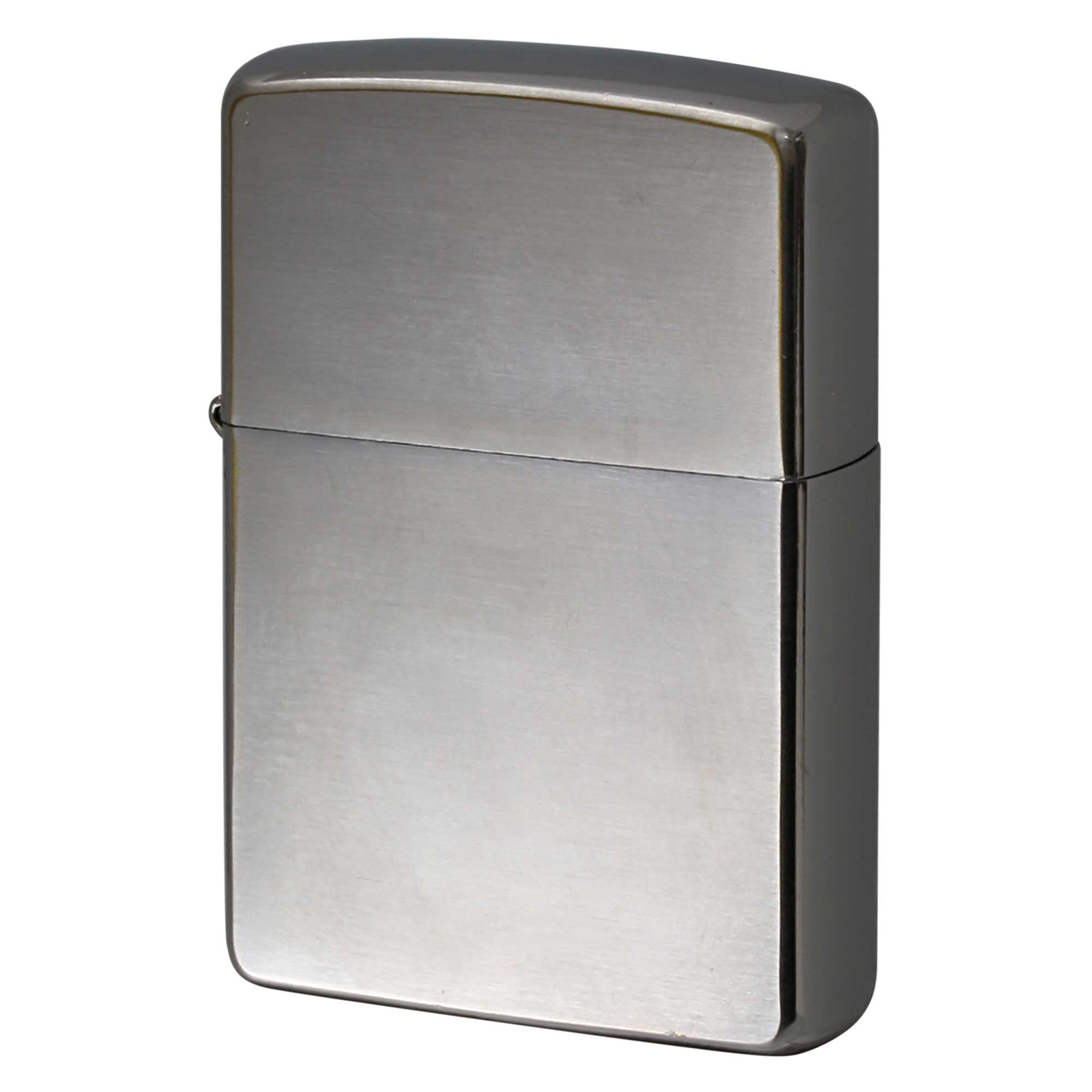 絶版/ヴィンテージ Zippo ジッポー 中古 2009年製造 ブラッシュドクローム Brushed Chrome No.200   [B]使用感ありやや傷汚れあり