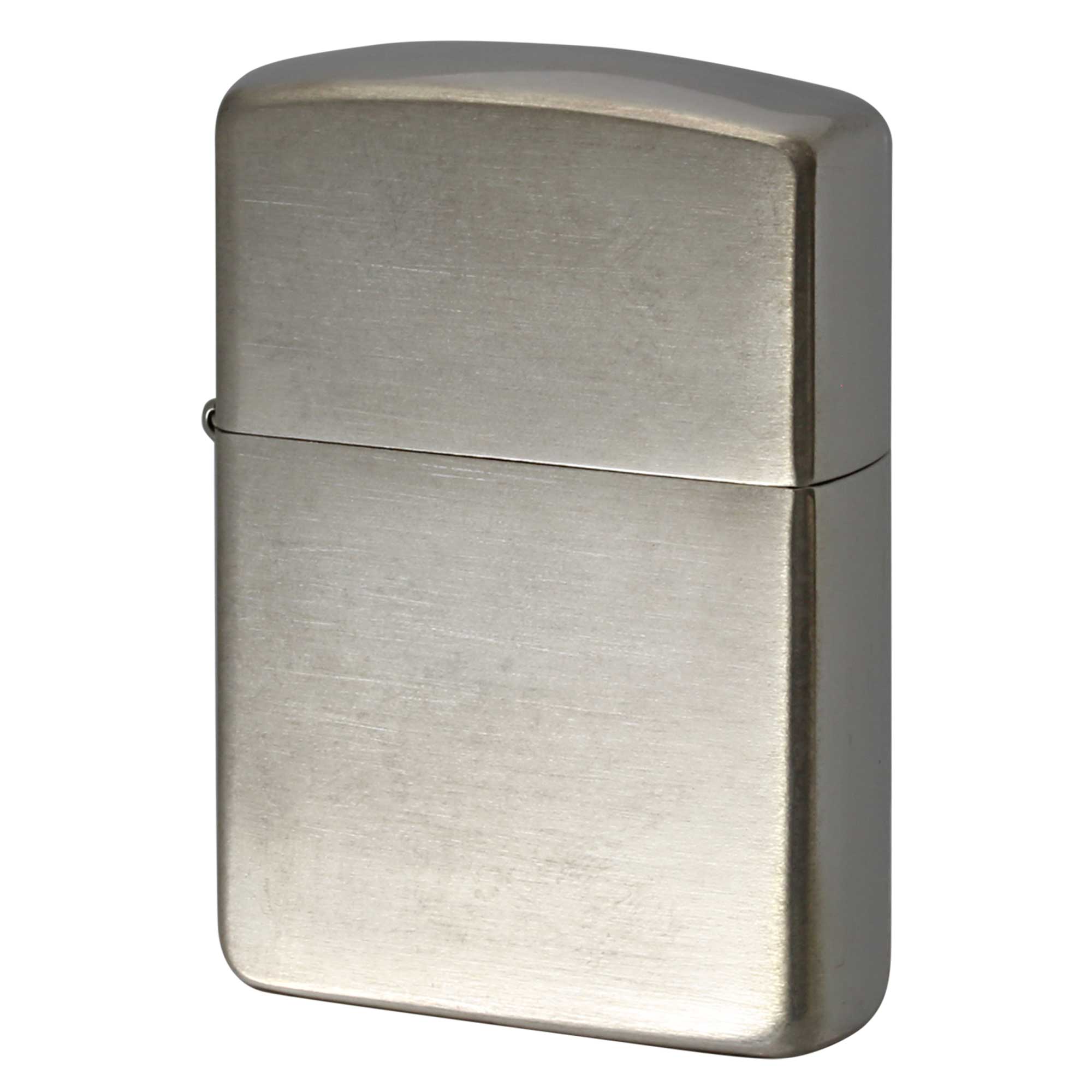 絶版/ヴィンテージ Zippo ジッポー 中古 2023年製造 アーマー 純銀 スターリングシルバー 925 サテーナ #27  [A]使用感少なく状態が良い