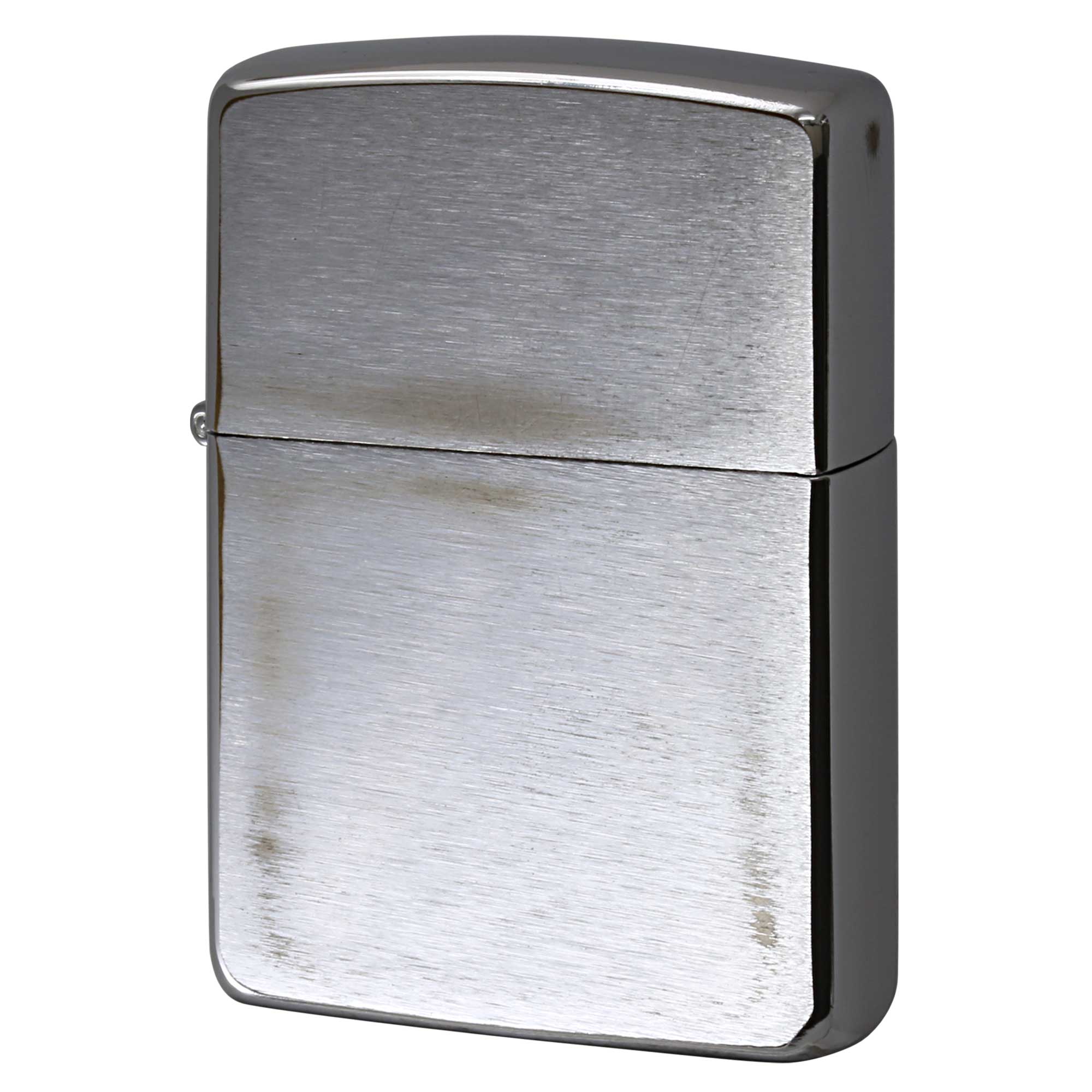 絶版/ヴィンテージ Zippo ジッポー 中古 1995年製造 ブラッシュドクローム Brushed Chrome No.200   [C]使用感あり傷汚れあり