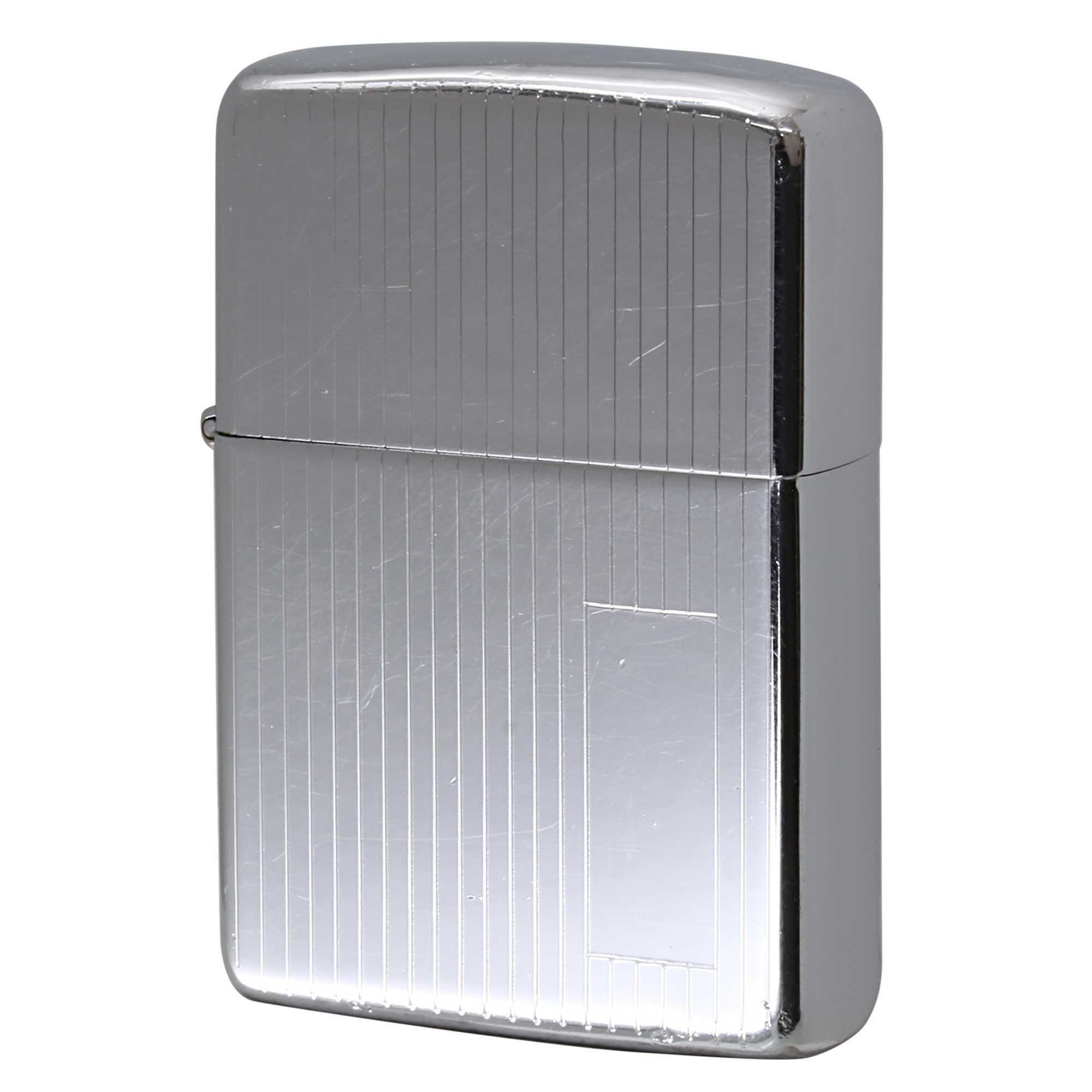 絶版/ヴィンテージ Zippo ジッポー 中古 1968年製造 ハイポリッシュクローム エンジンタン No.350  [B]使用感ありやや傷汚れあり