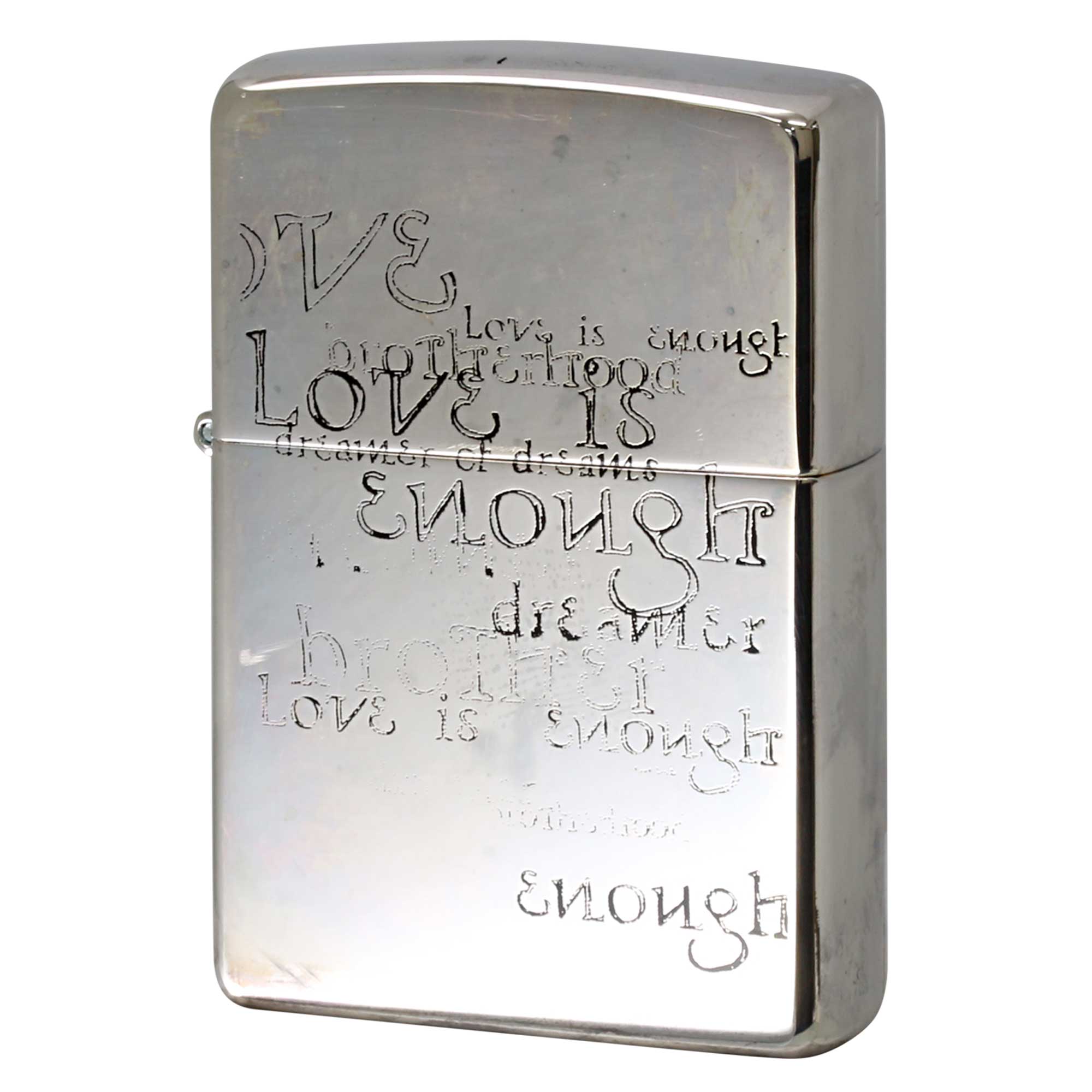 絶版/ヴィンテージ Zippo ジッポー 中古 2003年製造 ZIPPO Paul Smith ポール・スミス 試作品 タイポグラフィ  [S]ほぼ新品同様