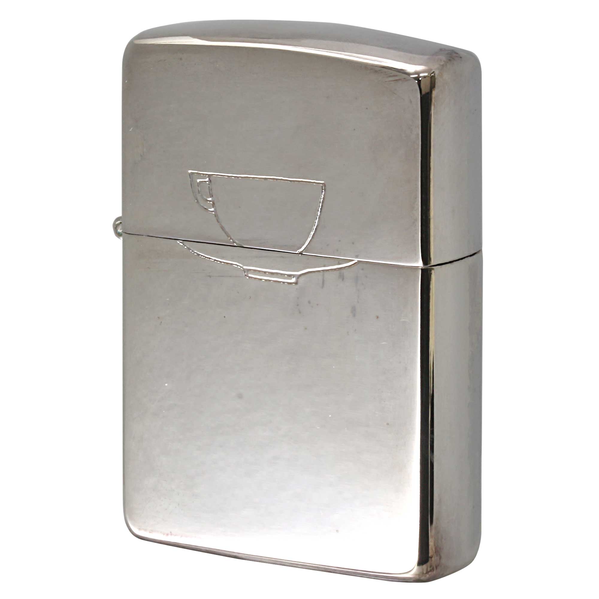 絶版/ヴィンテージ Zippo ジッポー 中古 1994年製造 ZIPPO Paul Smith ポール・スミス 試作品 コーヒーカップ  [A]使用感少なく状態が良い