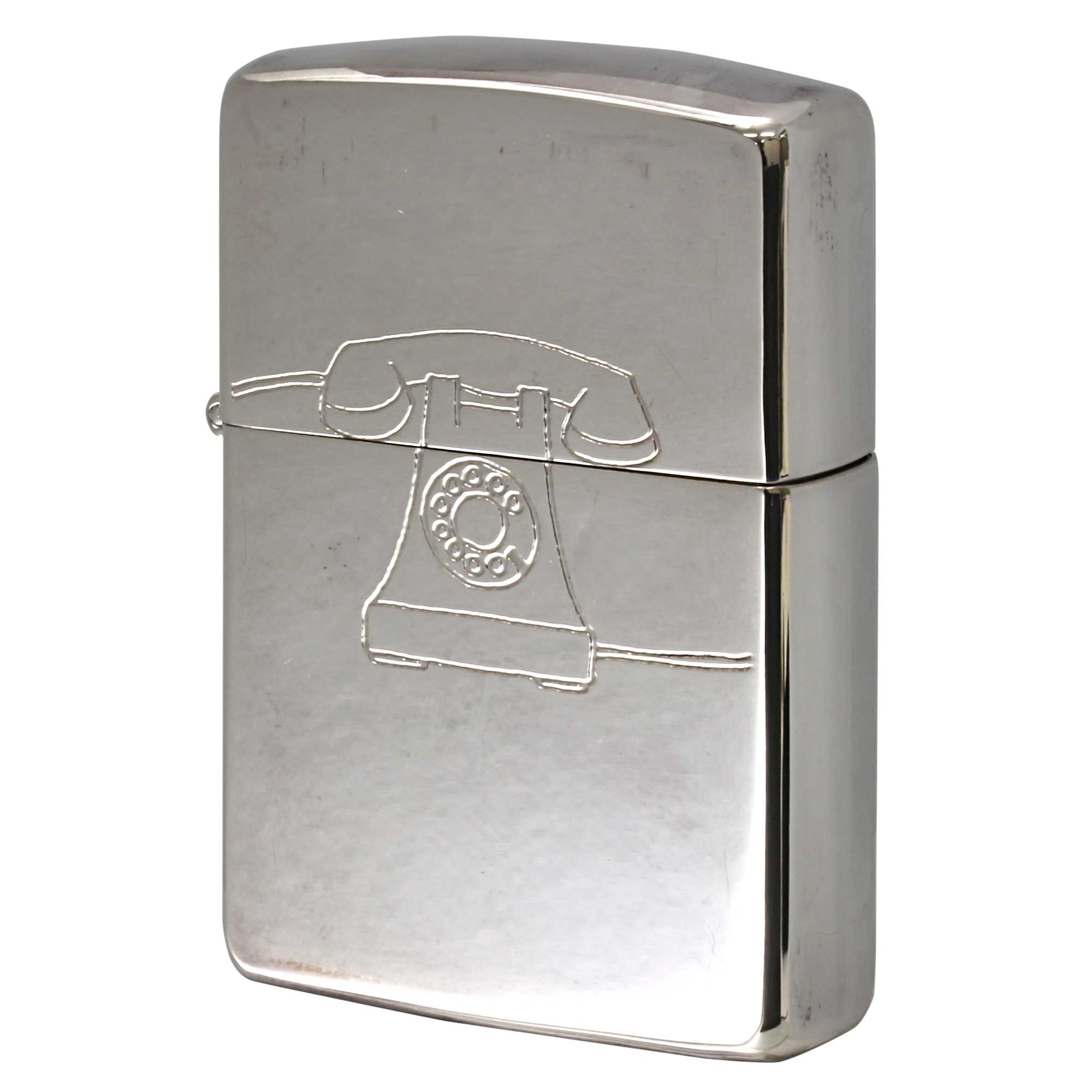 絶版/ヴィンテージ Zippo ジッポー 中古 1994年製造 ZIPPO Paul Smith ポール・スミス 試作品 電話  [S]ほぼ新品同様