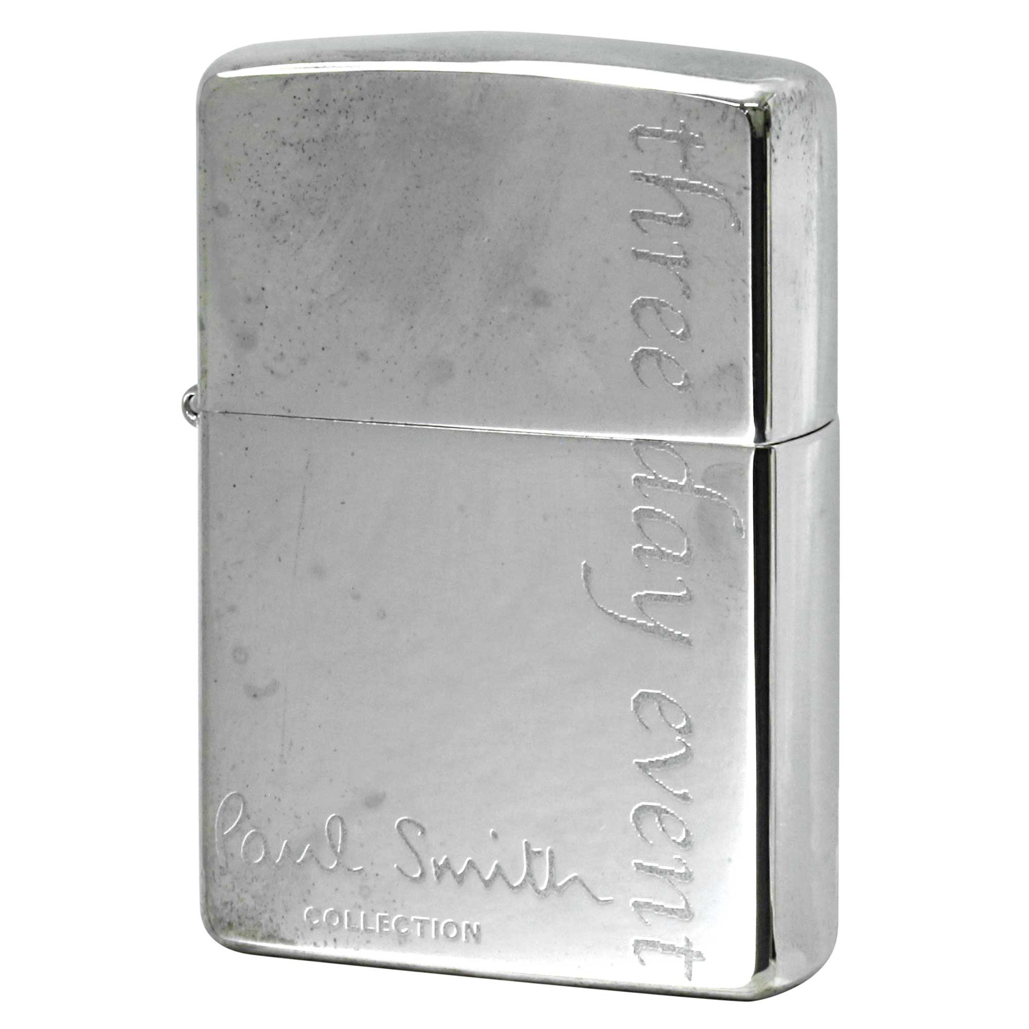 絶版/ヴィンテージ Zippo ジッポー 中古 2000年製造 ZIPPO Paul Smith Collection ポール・スミス three day event  [S]ほぼ新品同様