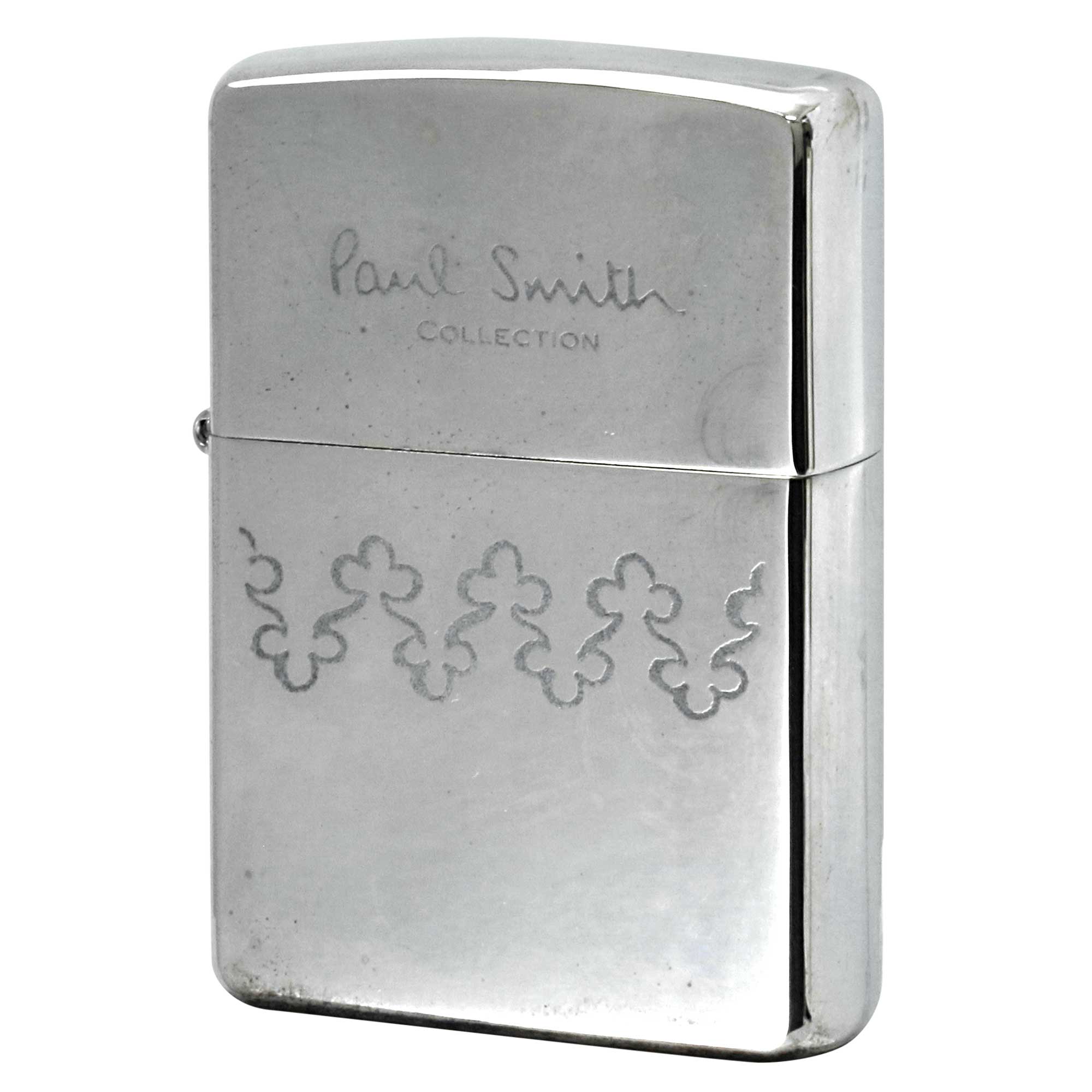 絶版/ヴィンテージ Zippo ジッポー 中古 2002年製造 ZIPPO Paul Smith Collection ポール・スミス 線画  [S]ほぼ新品同様